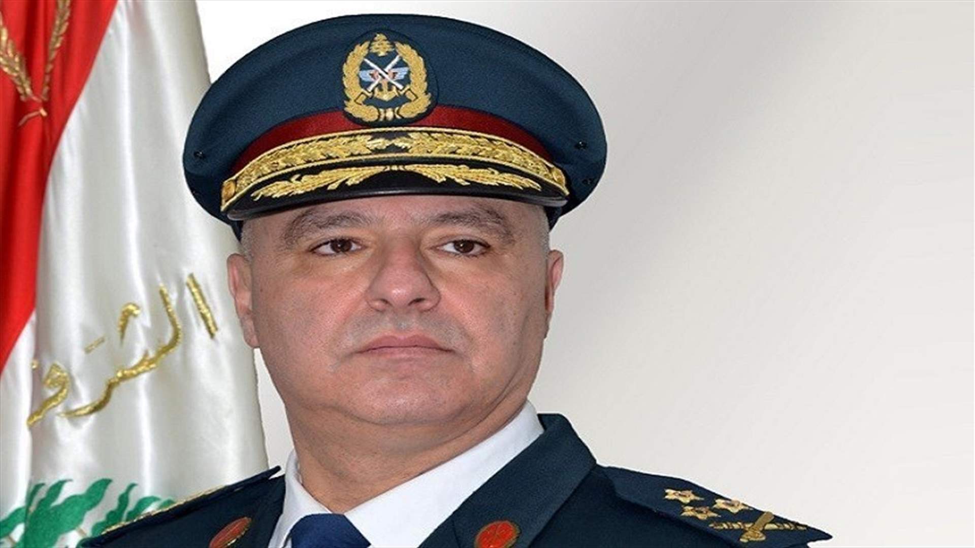قائد الجيش تفقد جرحى انفجار التليل في المستشفى اللبناني الجعيتاوي