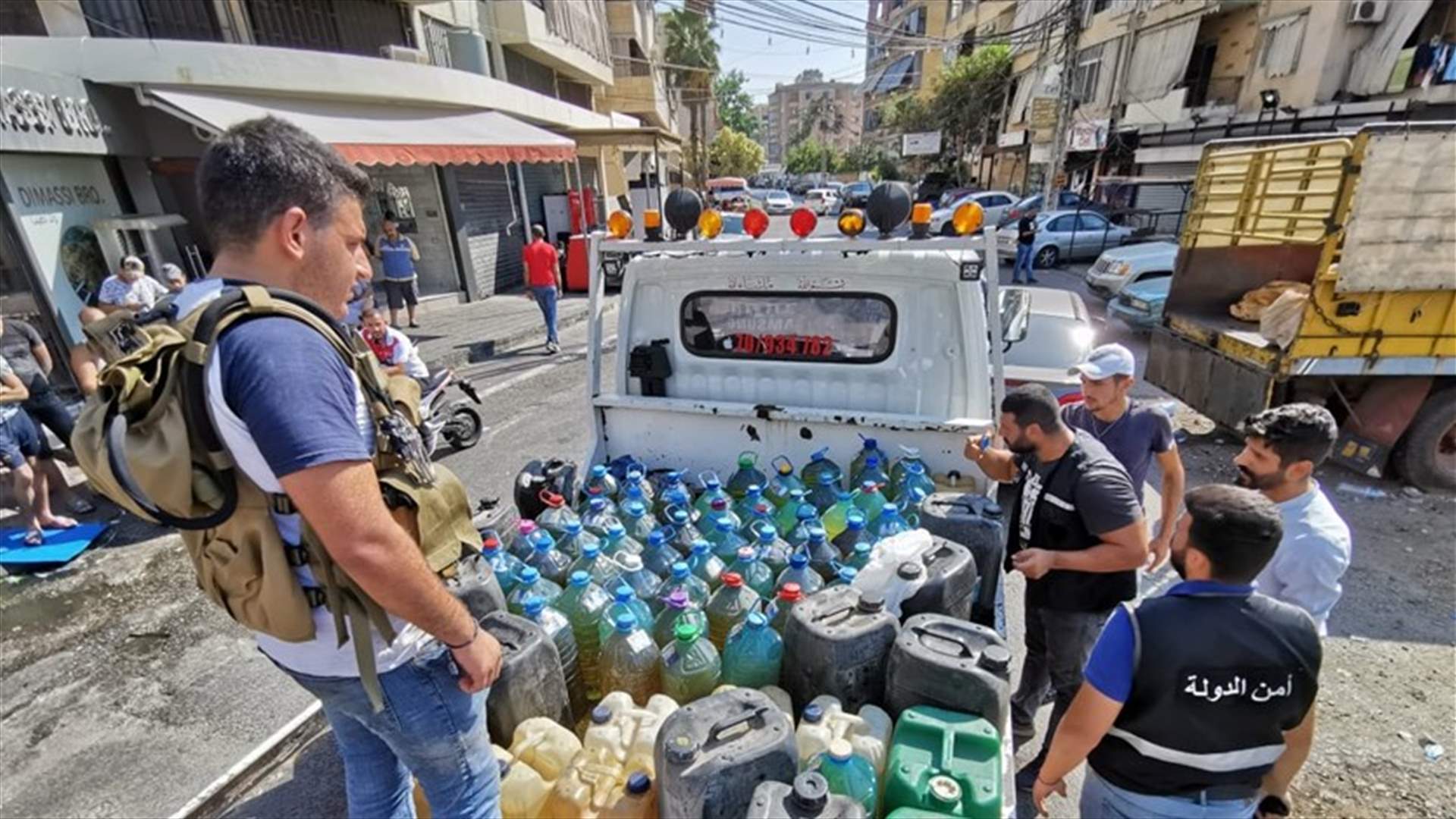 مصادرة نحو 75 غالون من المازوت والبنزين في صيدا