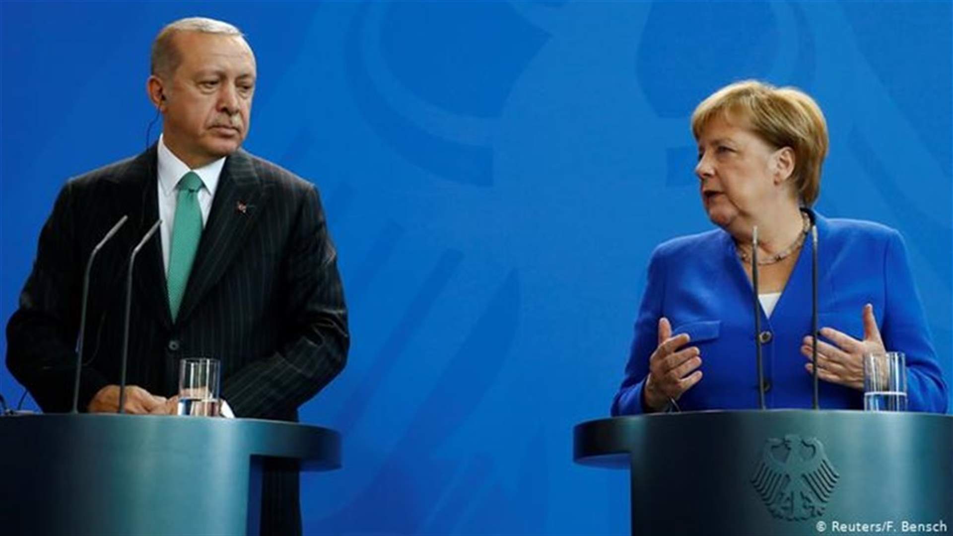 ميركل وأردوغان يبحثان الوضع في أفغانستان
