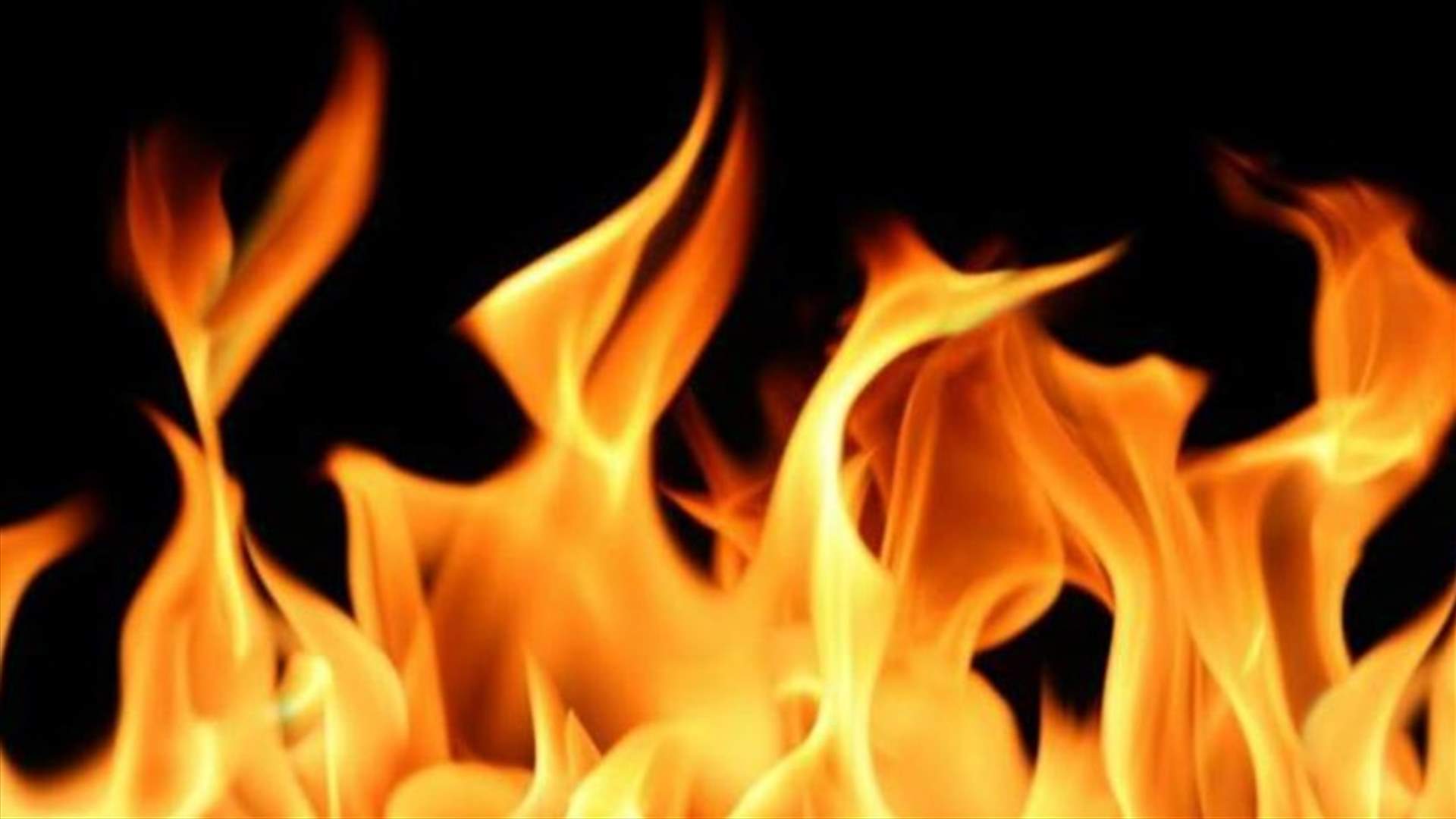 إخماد حريق كبير في الخرايب