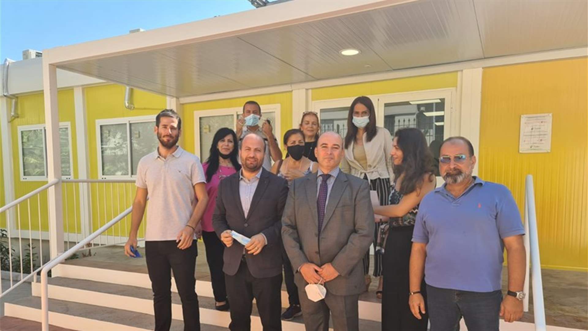 &quot;التربية&quot; تسلمت المبنى المدرسي المسبق الصنع في الكرنتينا