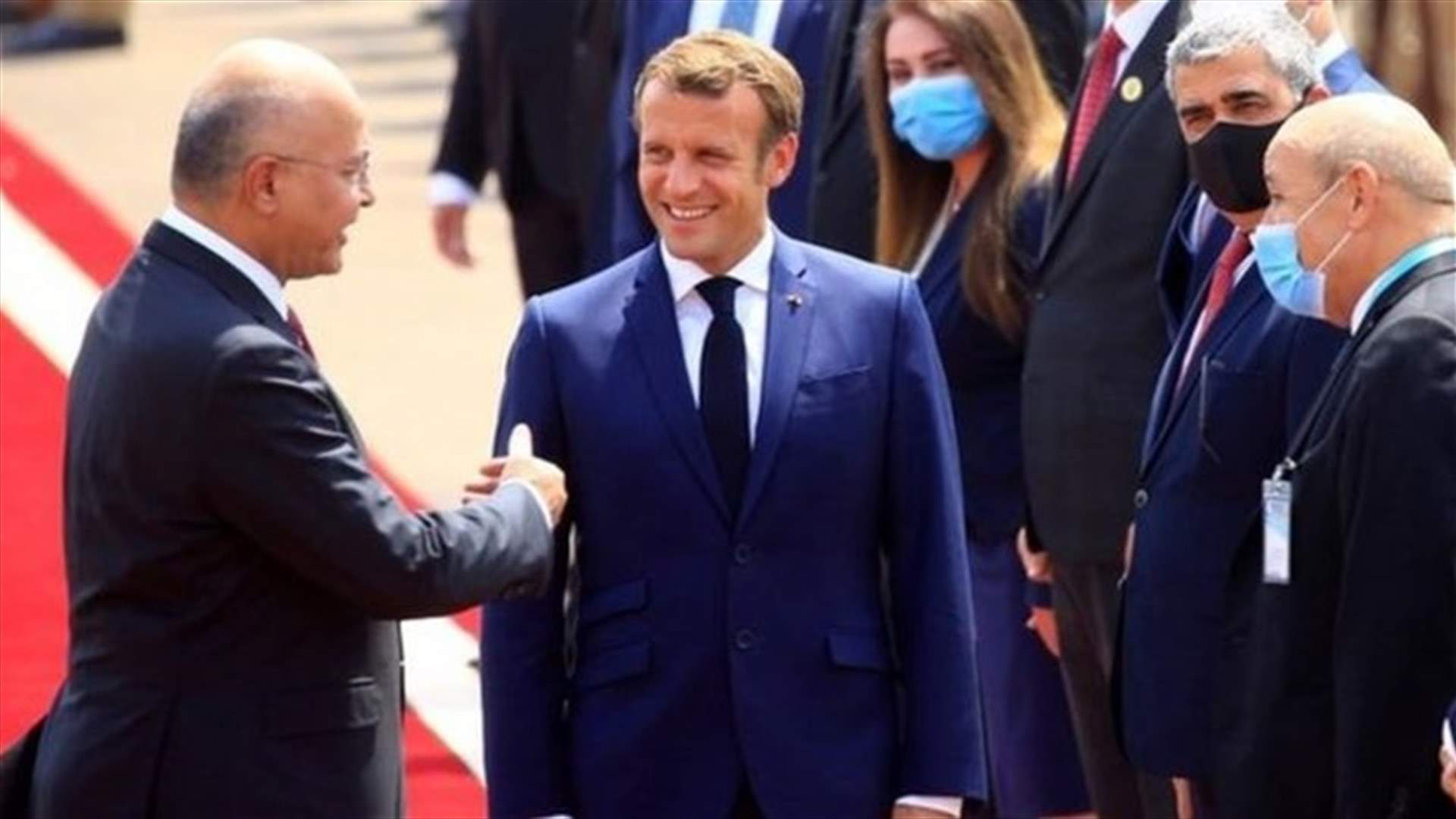 ماكرون من بغداد: فرنسا ستبقى في العراق لمكافحة الإرهاب "مهما كان خيار الأميركيين"