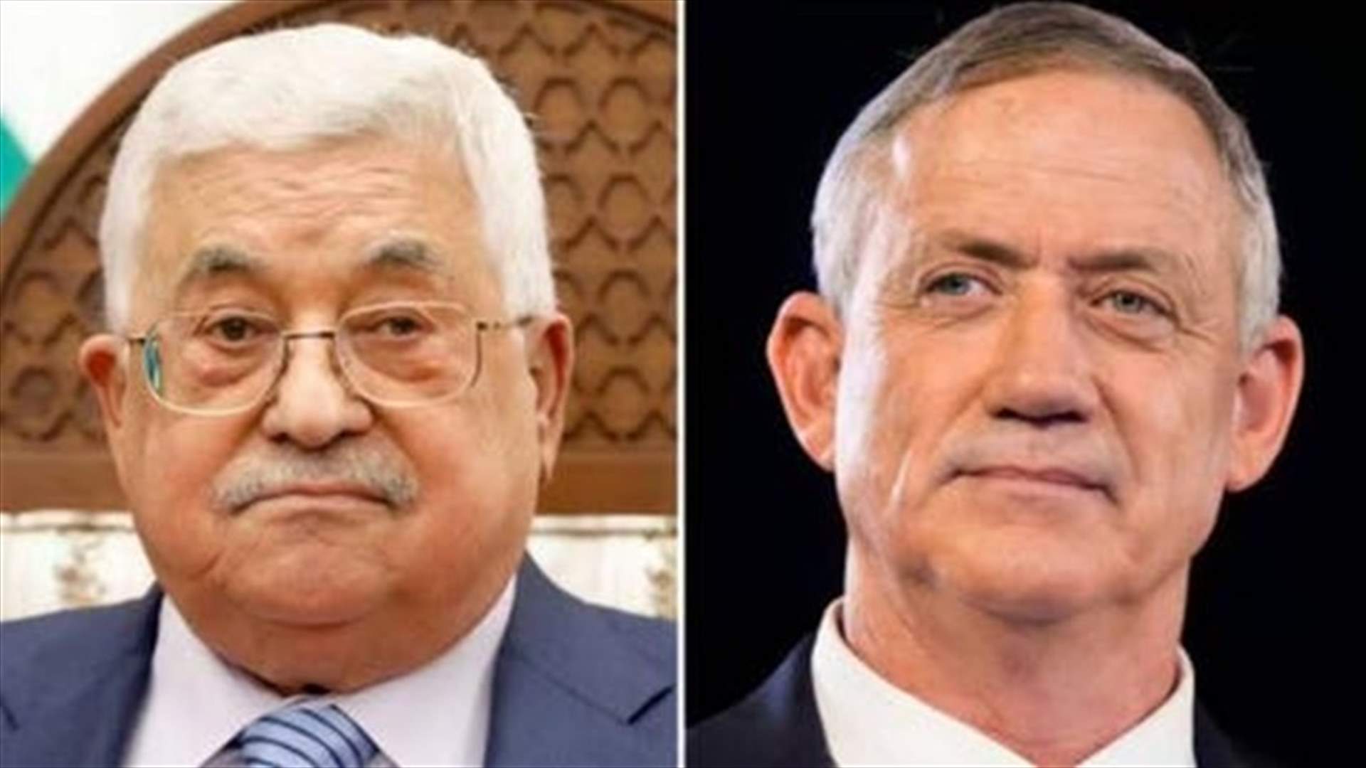 الرئيس الفلسطيني يلتقي مع وزير الدفاع الإسرائيلي