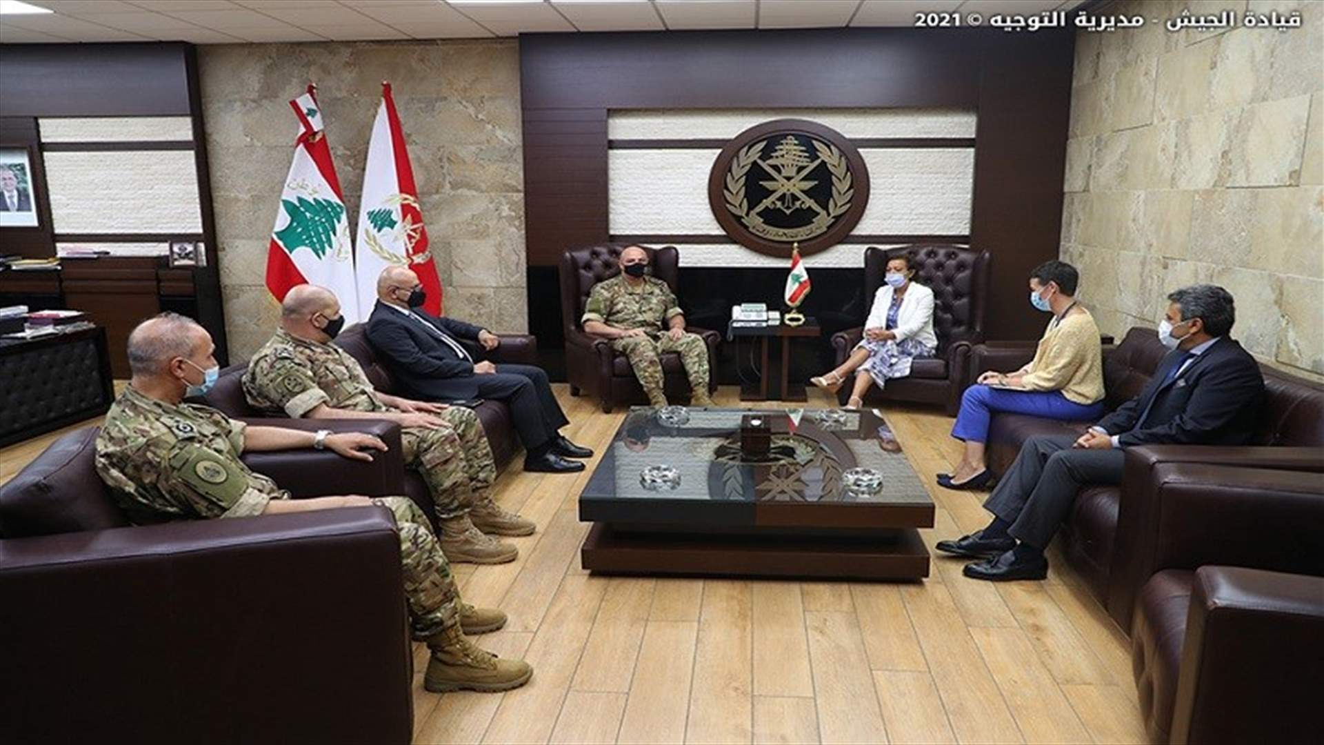 قائد الجيش استقبل رشدي...