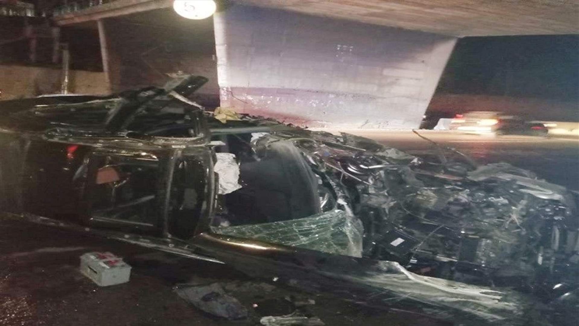 وفاة مواطنة نتيجة حادث سير على أتوستراد العقيبة - البوار
