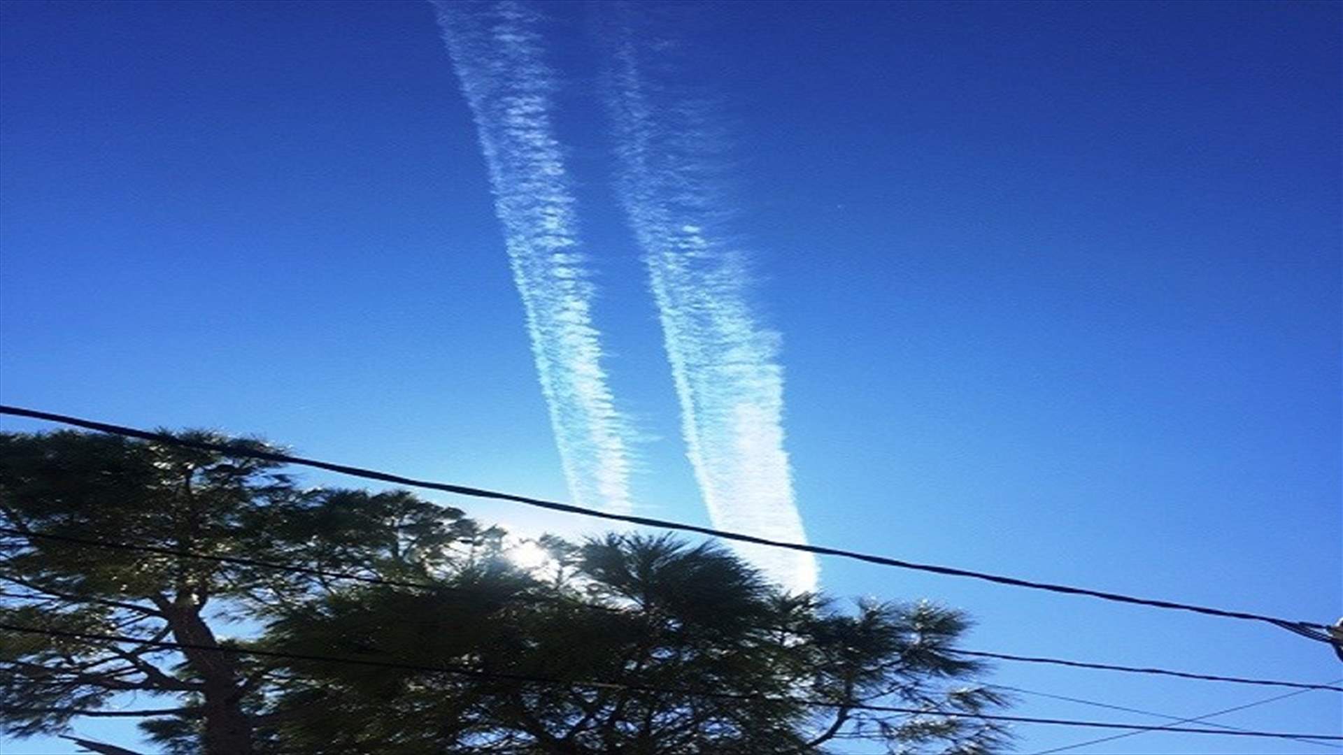 تحليق مكثف للطيران الحربي الاسرائيلي فوق مناطق حاصبيا والعرقوب