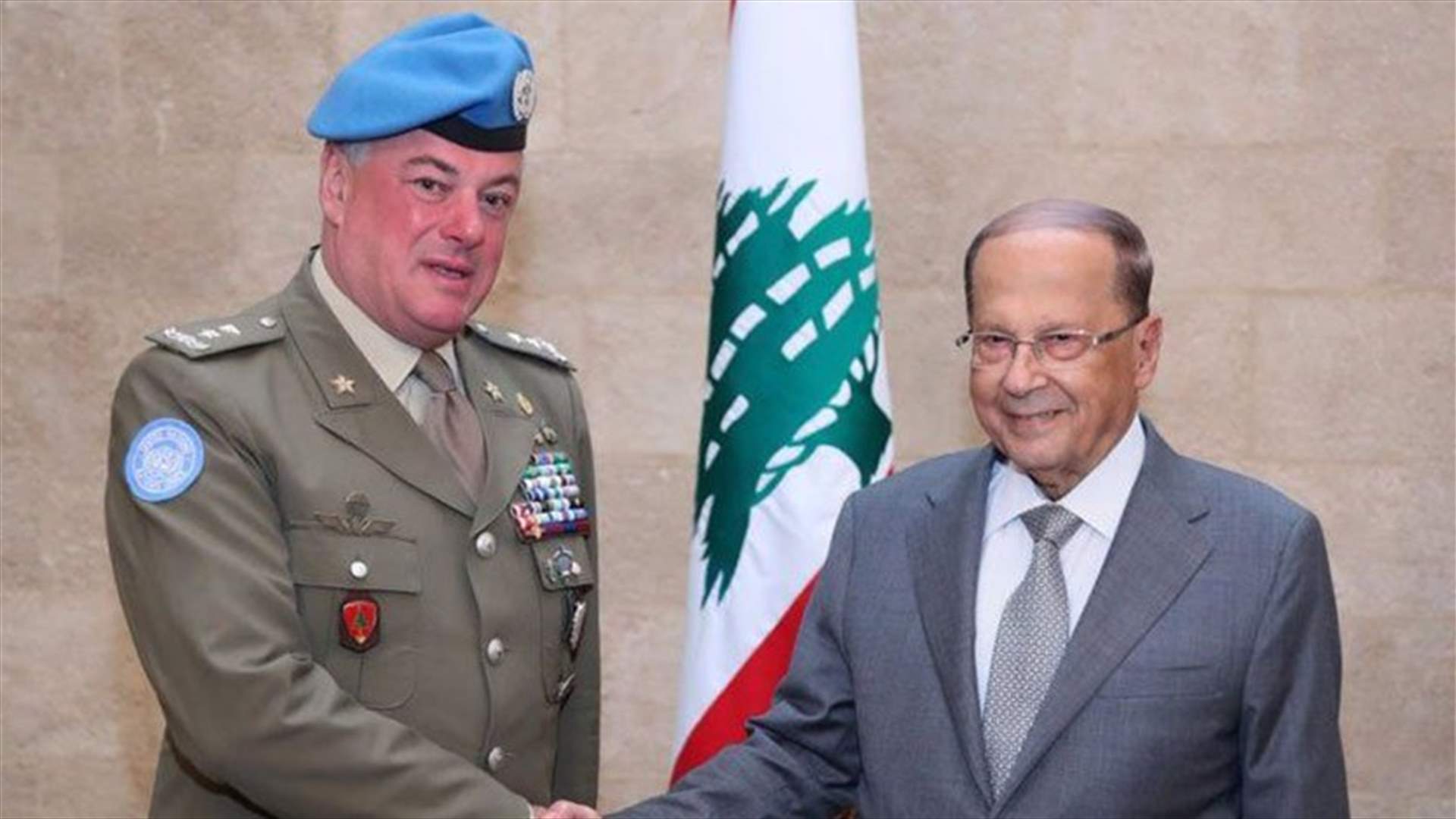 عون بحث مع دل كول في التمديد لليونيفيل