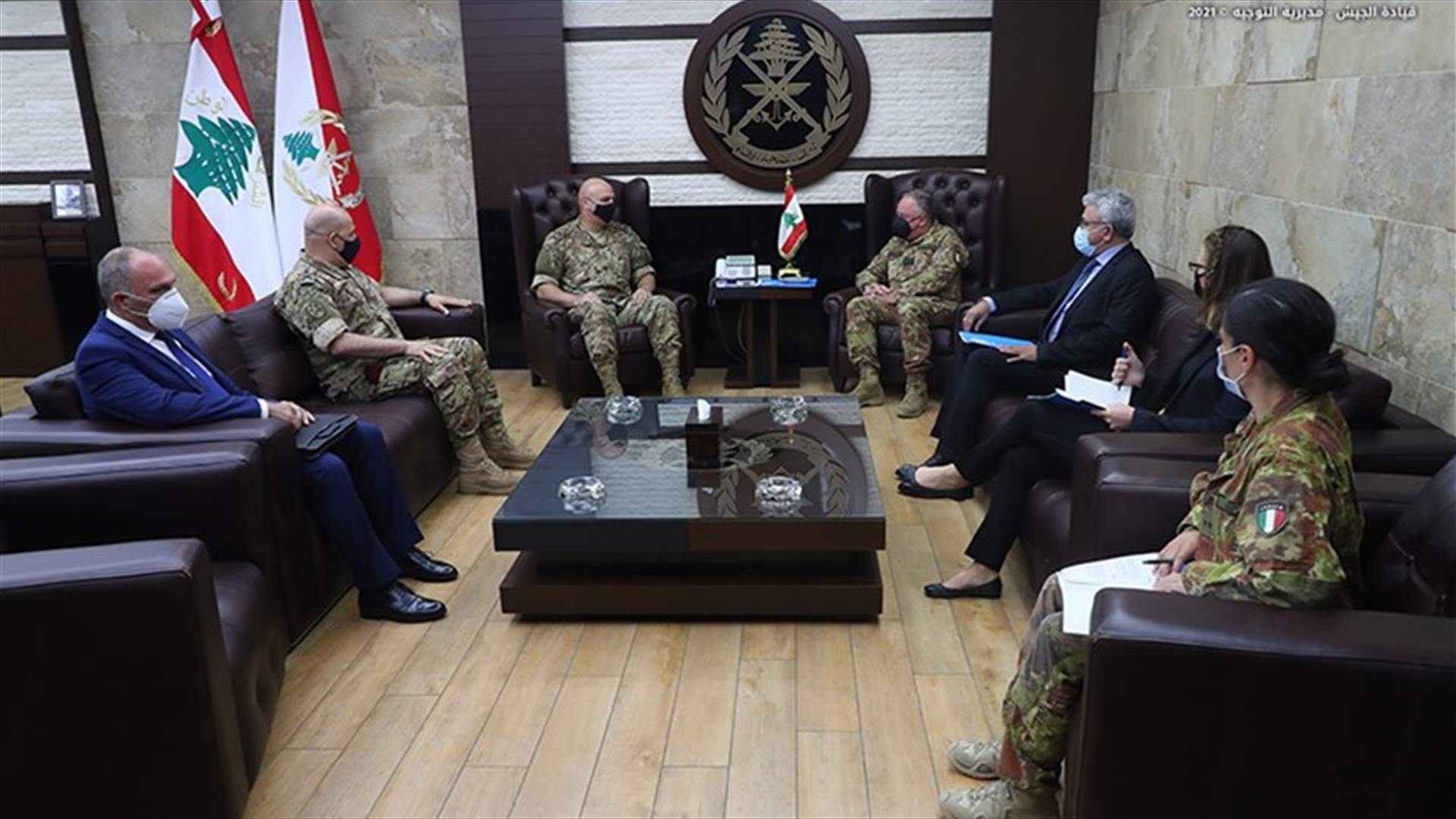 قائد الجيش بحث مع قائد اليونيفيل والمنسقة الخاصة للأمم المتحدة في لبنان بالأوضاع العامة