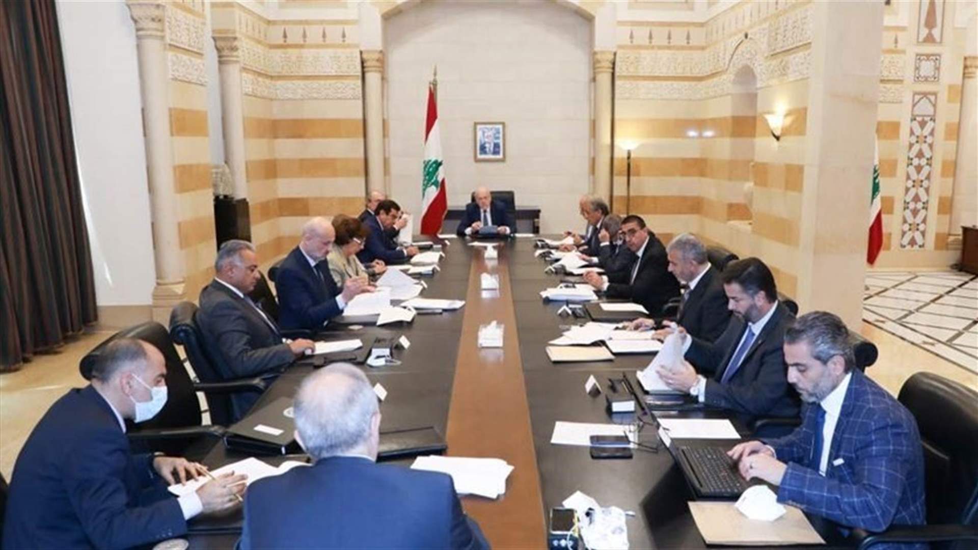 ارجاء البت بأربع نقاط في البيان الوزاري الى الجلسة الحكومية اليوم (الجمهورية)