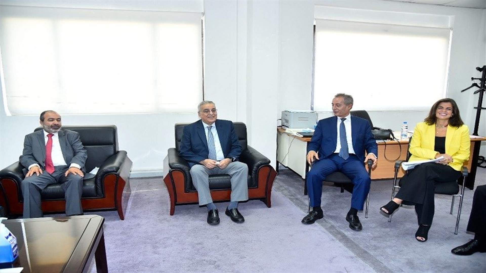 بو حبيب ترأس اجتماع اللجنة التحضيرية للانتخابات النيابية