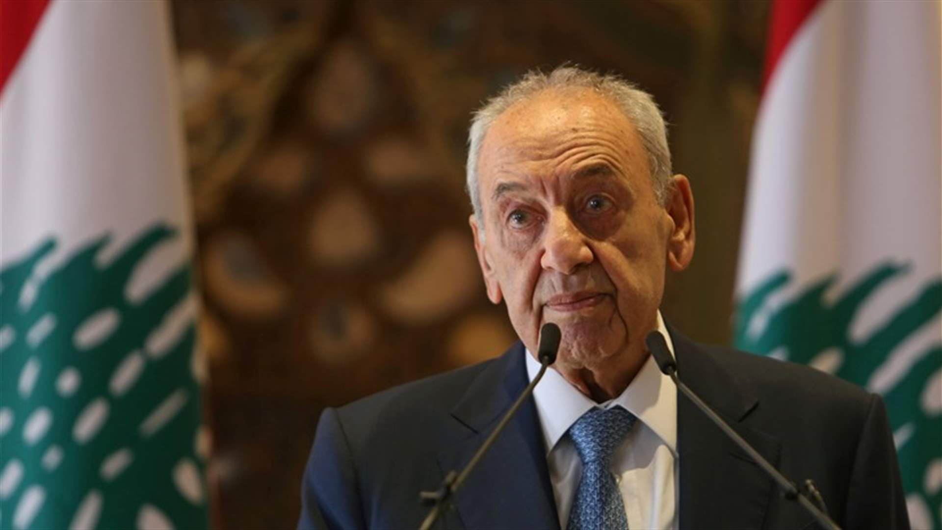 Berri: Israeli entity&#39;s conclusion of exploration contracts constitutes a violation of the framework agreement