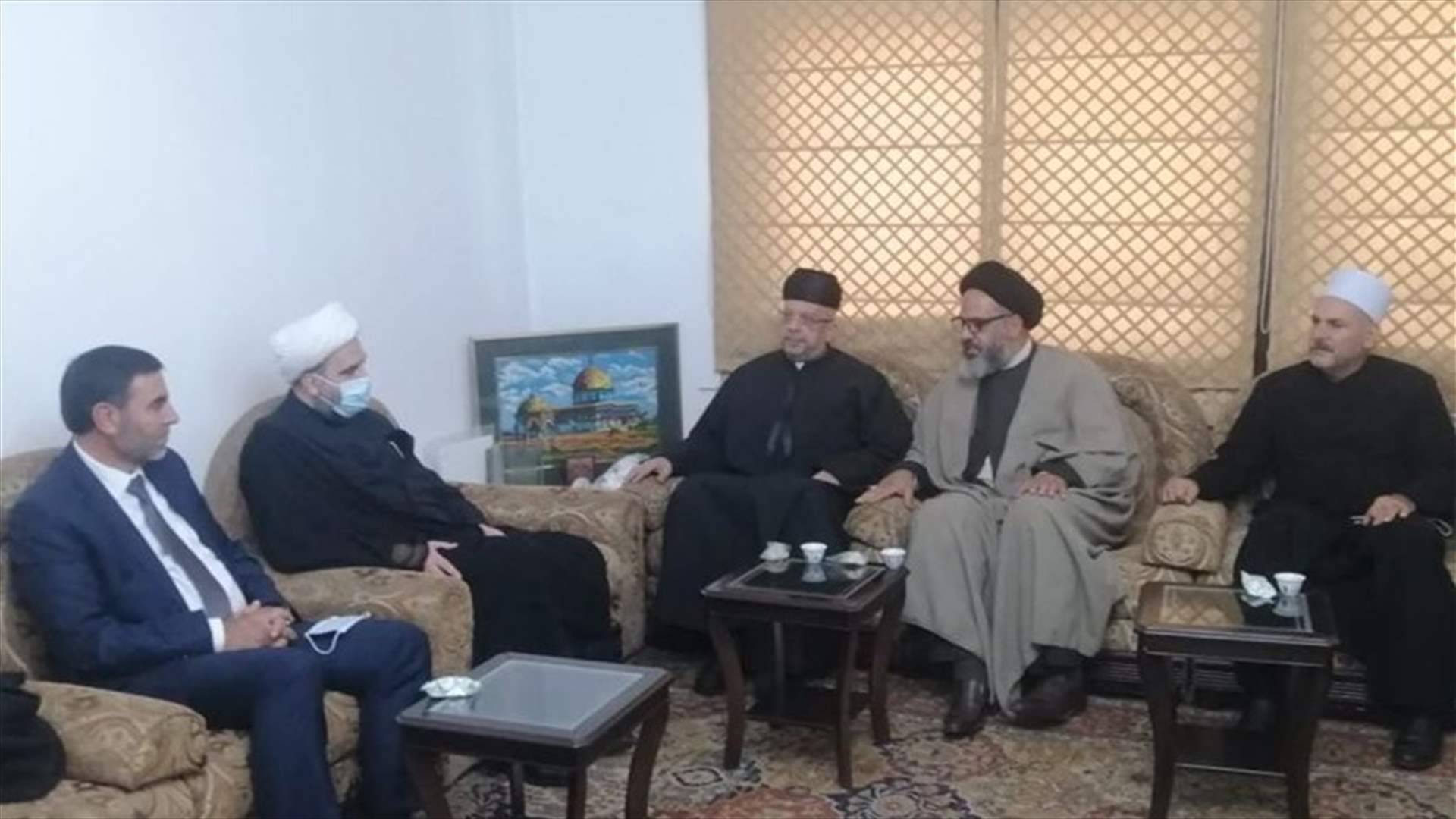 قبلان التقى وفدا من المركز المريمي: نرفض الخطابات التحريضية ومحاولات تفكيك المجتمع