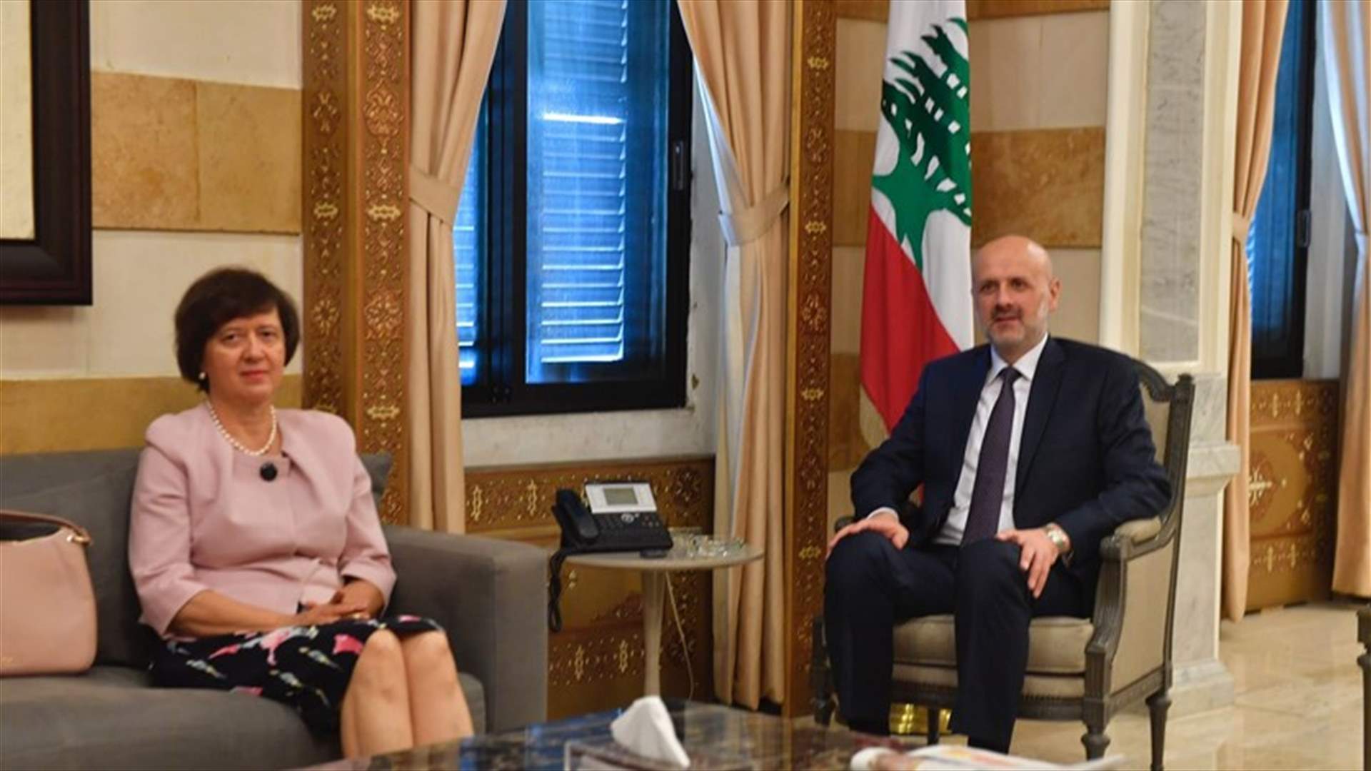 فرونتسكا بحثت موضوع إجراء الانتخابات مع مولوي: مستعدون أن نرافق لبنان في هذه المرحلة المهمة