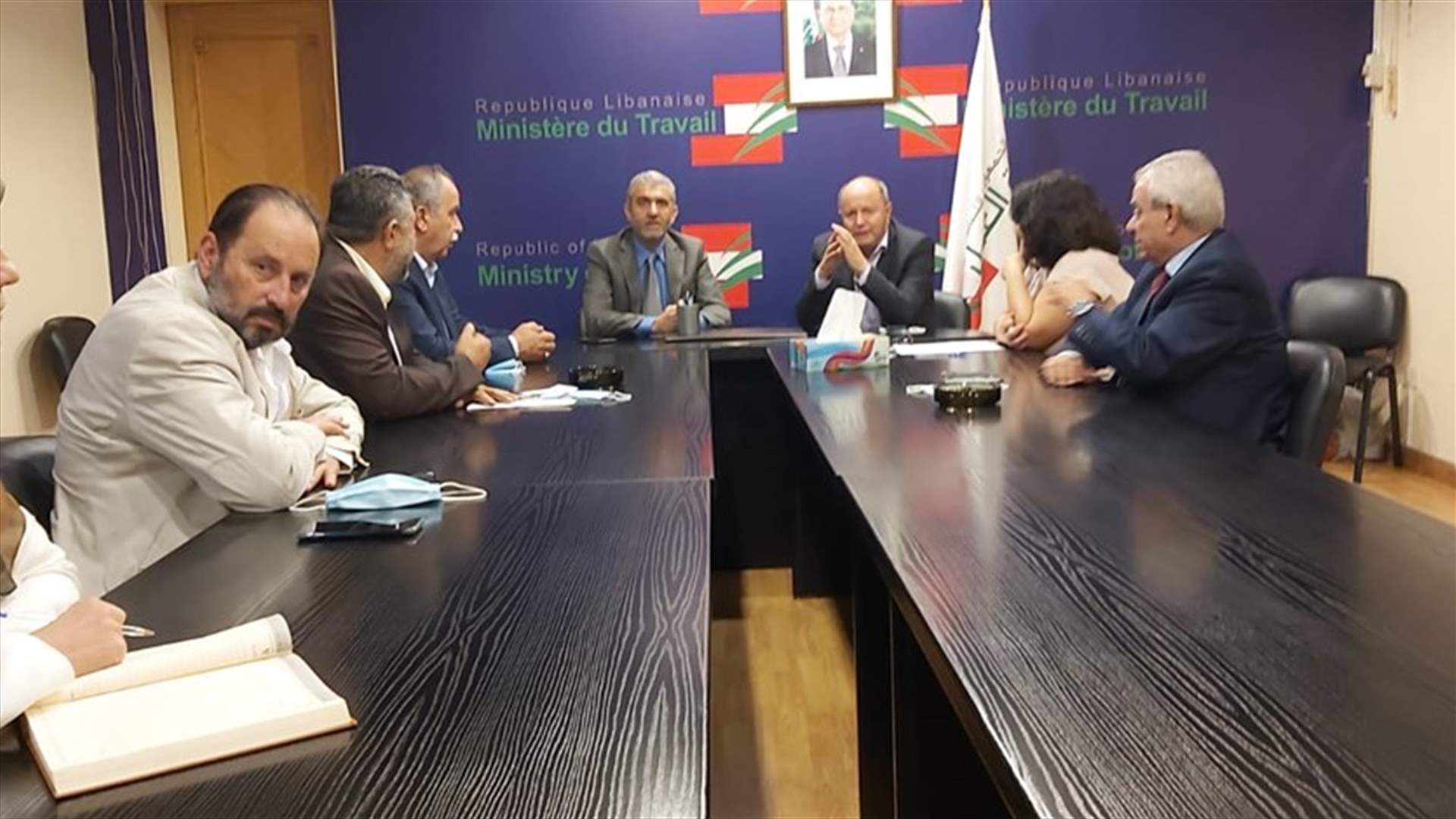 بيرم إجتمع مع الاتحاد العمالي ووفد منظمة العمل الدولية: تشكيل وتفعيل لجنة المؤشر المدخل الالزامي لتعديل الرواتب والاجور في القطاع الخاص