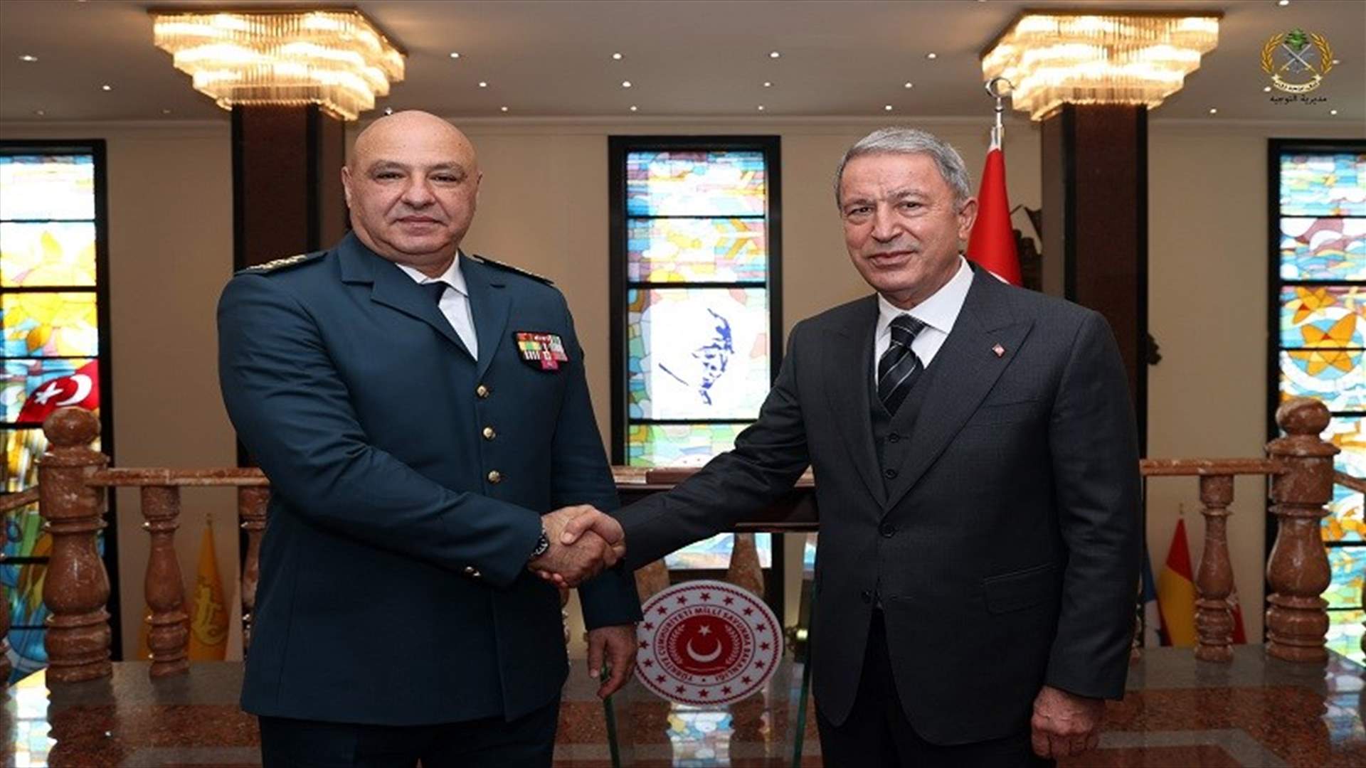 قائد الجيش التقى وزير الدفاع التركي... هذا ما جرى بحثه