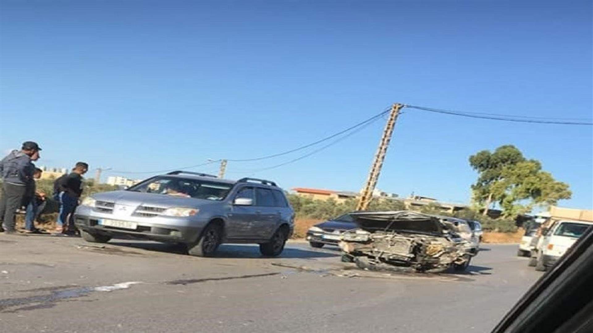 جريحان بحادث سير على طريق الضنية - طرابلس