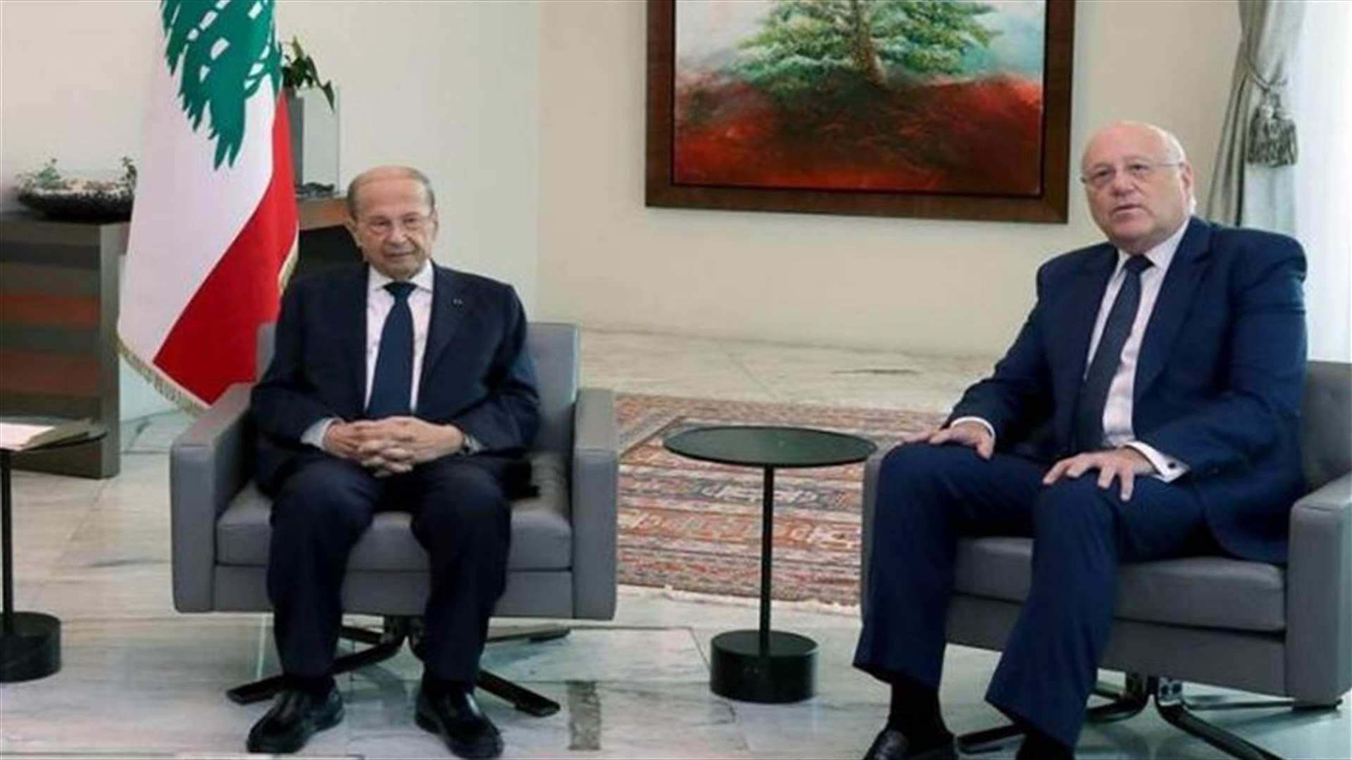 مصدر لـ&quot;الشرق الأوسط&quot;: ميقاتي يعيد لبنان للخريطة الدولية وعون يخاطب الأمم المتحدة كمعارض