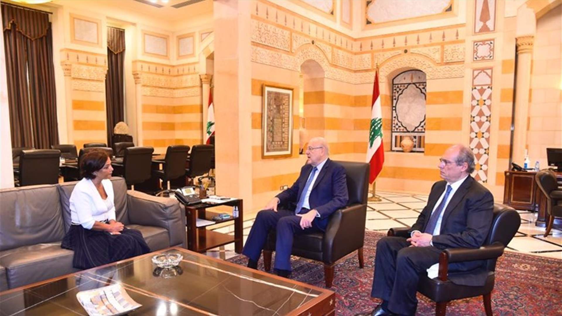 ميقاتي استقبل رشدي.. ماذا عرضا؟