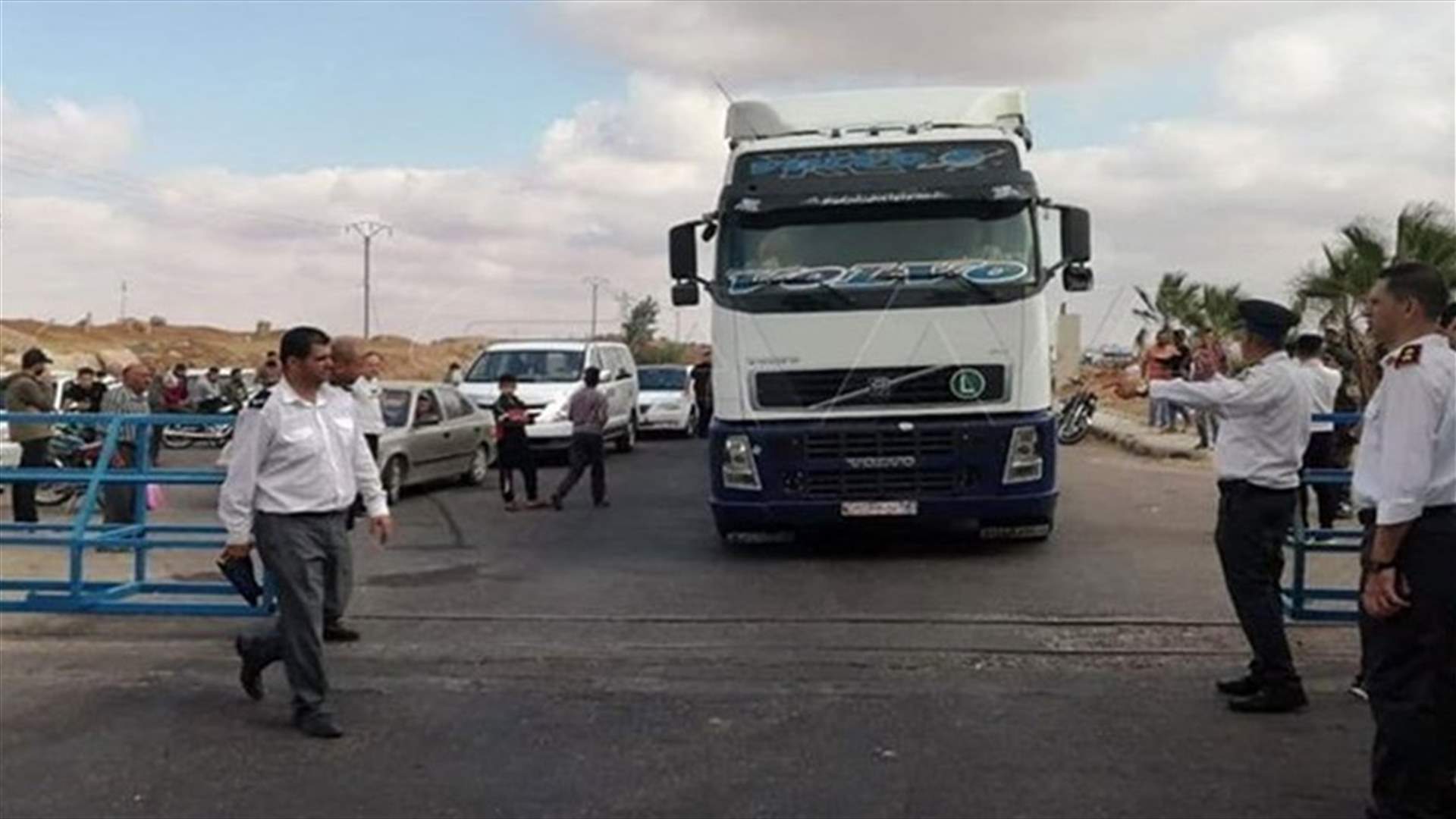 إعادة فتح معبر جابر نصيب الحدودي بين الأردن وسوريا
