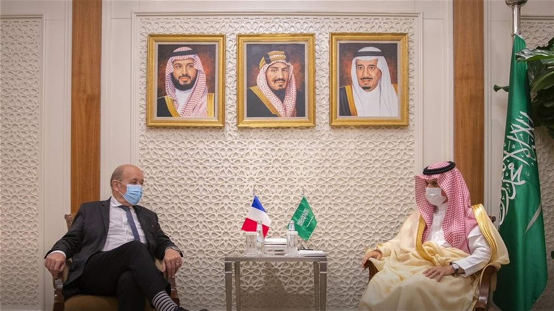 لقاء سعودي - فرنسي حول العلاقات الثنائية والمتسجدات الإقليمية والدولية