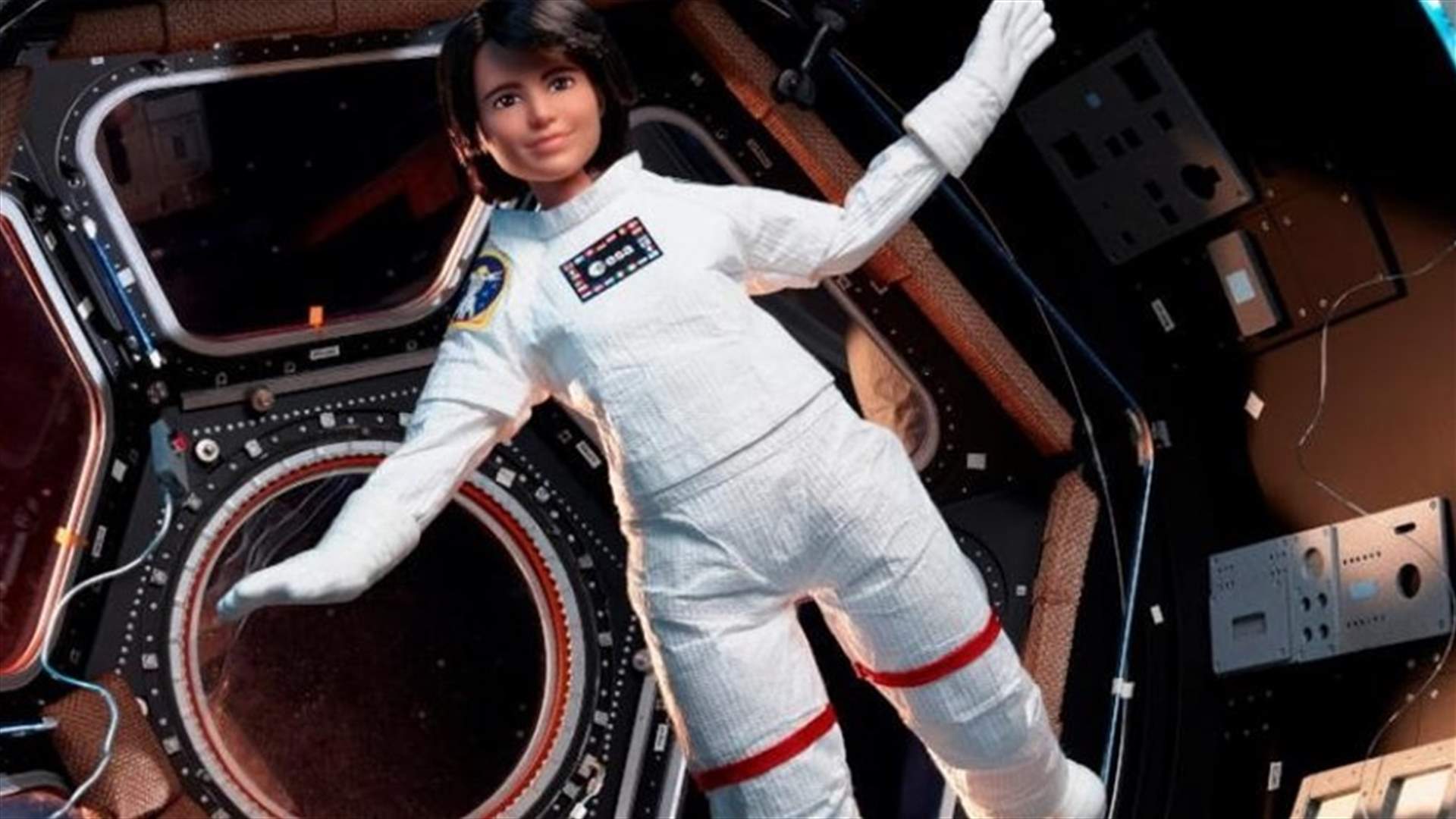 Astronaut Barbie doll jets off on zero gravity flight