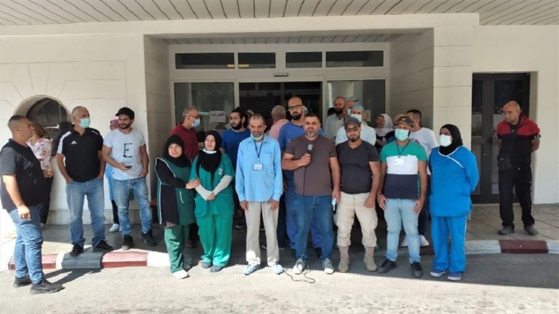 موظفو مستشفى صيدا الحكومي: لإعلان حال الطوارىء الصحية في صيدا وجوارها
