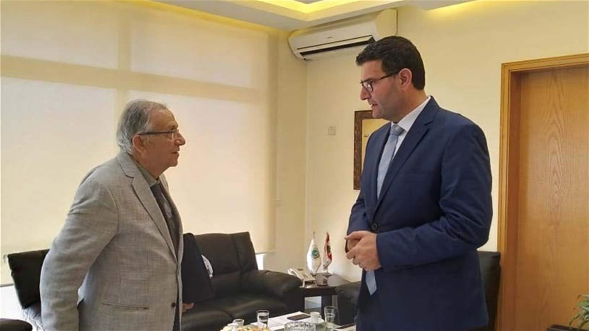 وزير الزراعة استقبل ممثل المنظمة العالمية للصحة الحيوانية