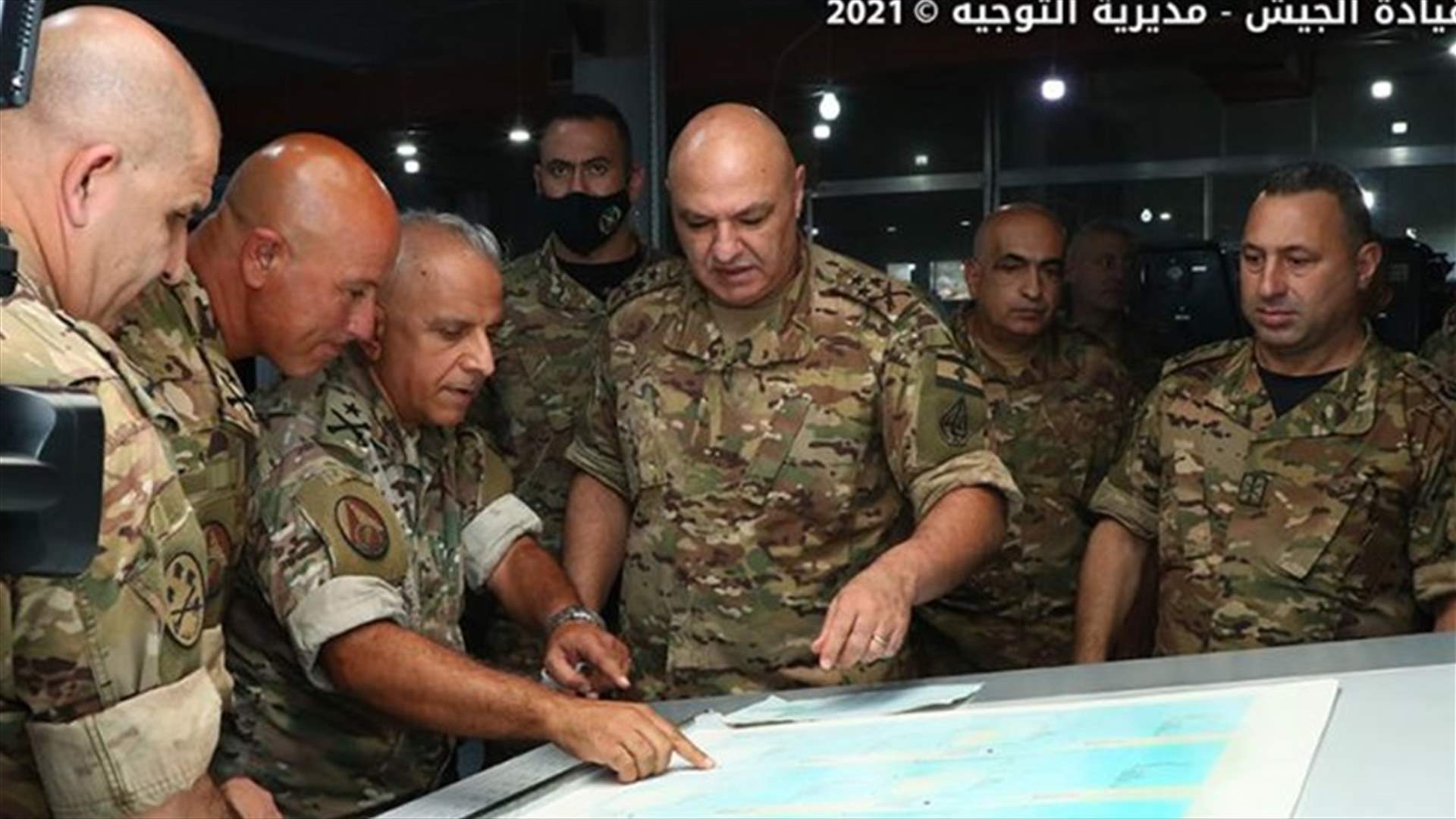 قائد الجيش تفقد بعض الوحدات العسكرية: لا وطن من دون جيش