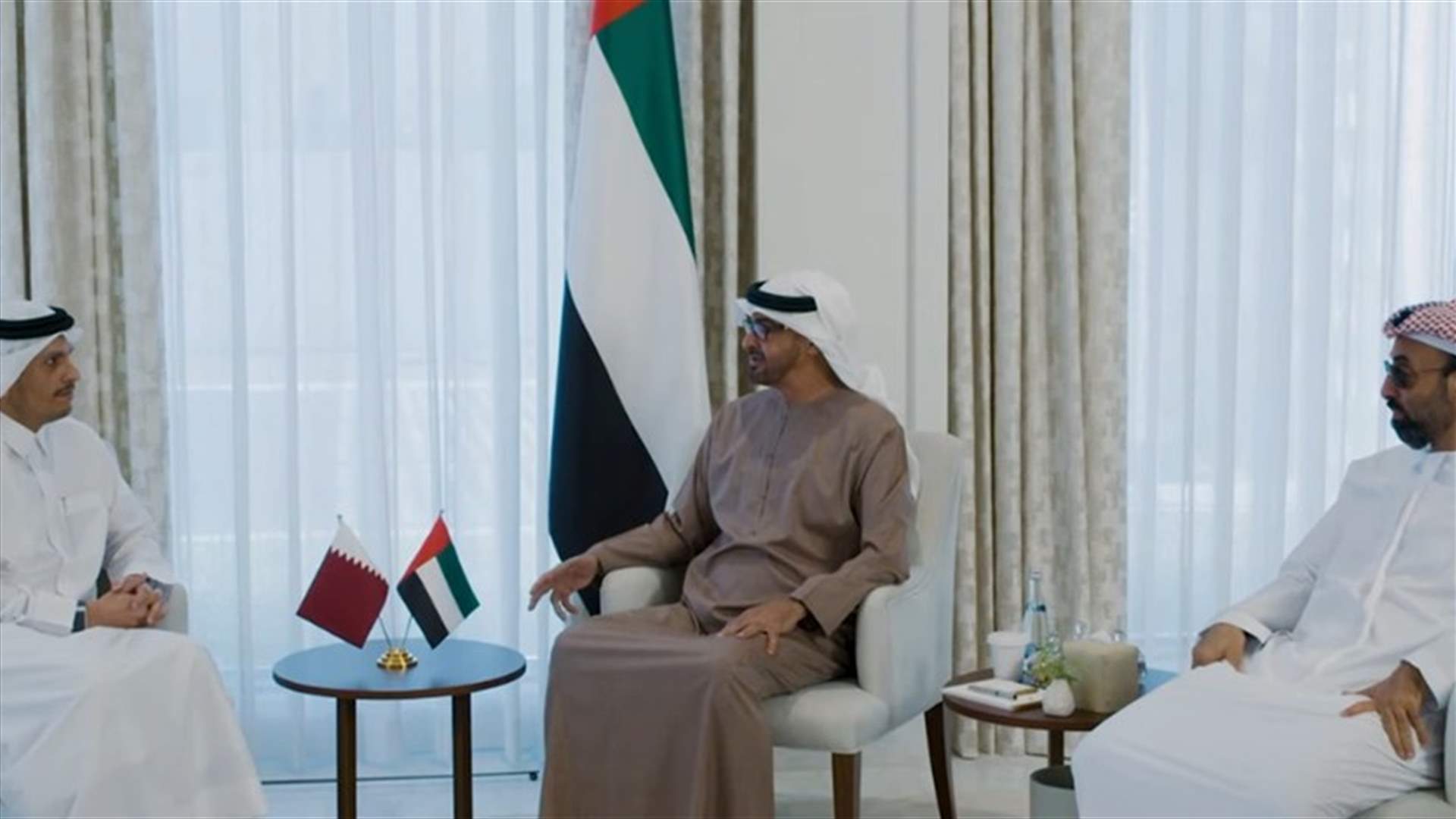 Qatar foreign minister visits UAE as relations thaw