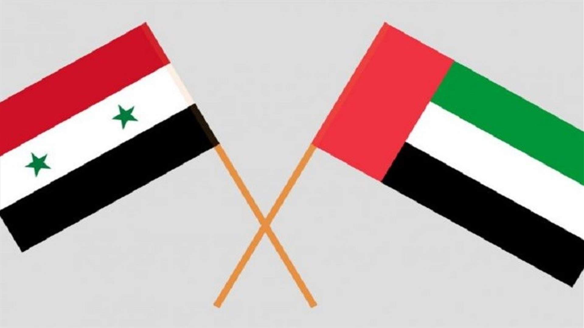 الإمارات وسوريا تتفقان على خطط لتعزيز التعاون الاقتصادي