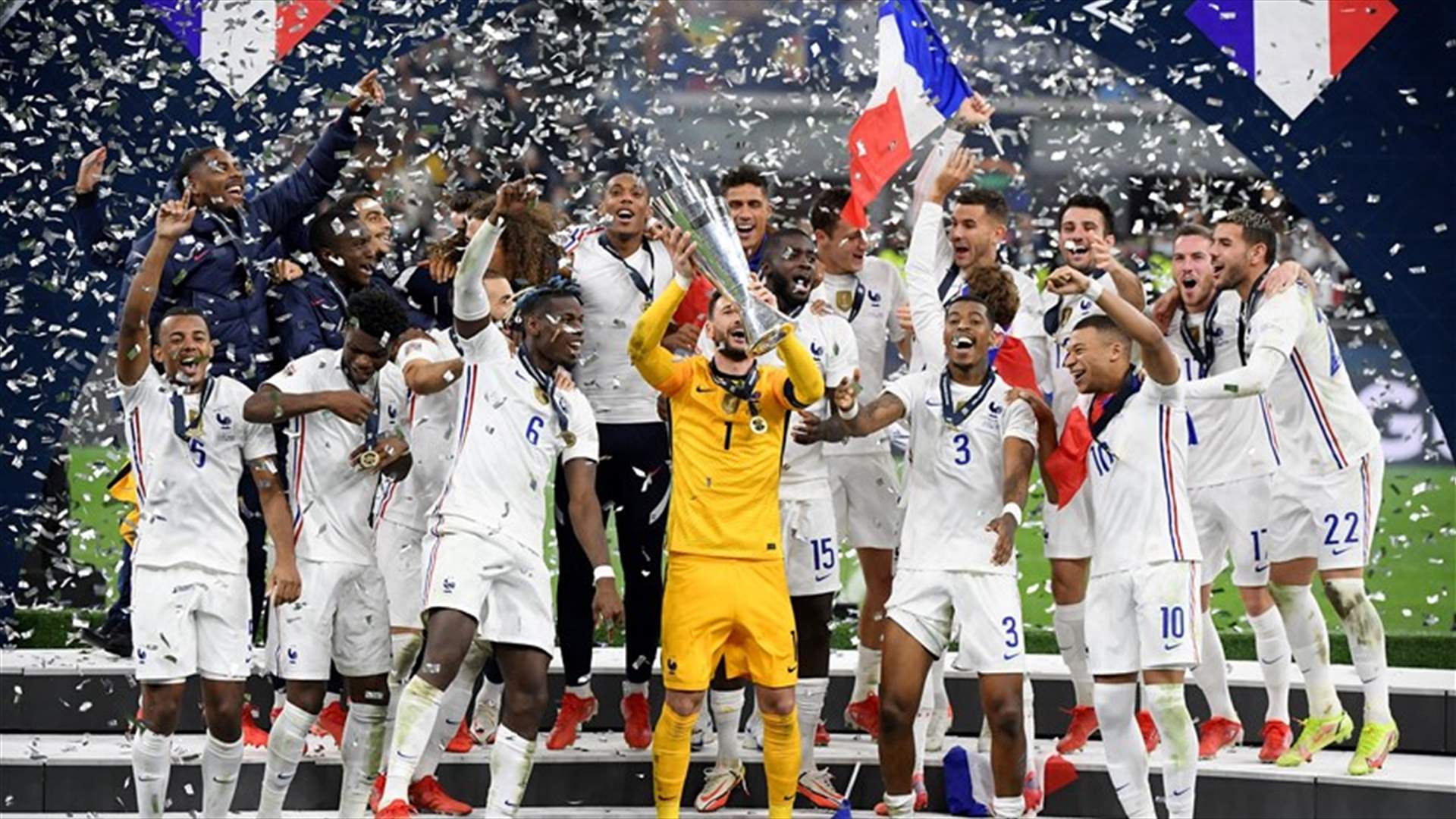 فرنسا تضيف لقب دوري الأمم الأوروبية إلى كأس العالم