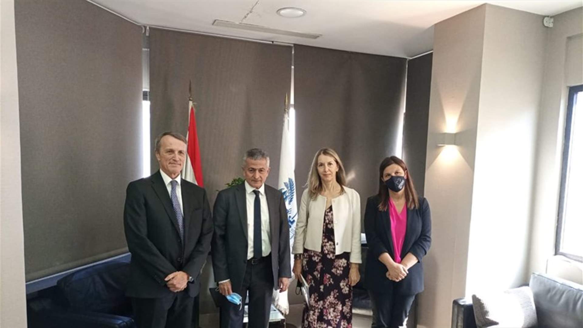 وزير المال التقى وفداً من السفارة الإيطالية... هذا ما تم البحث فيه