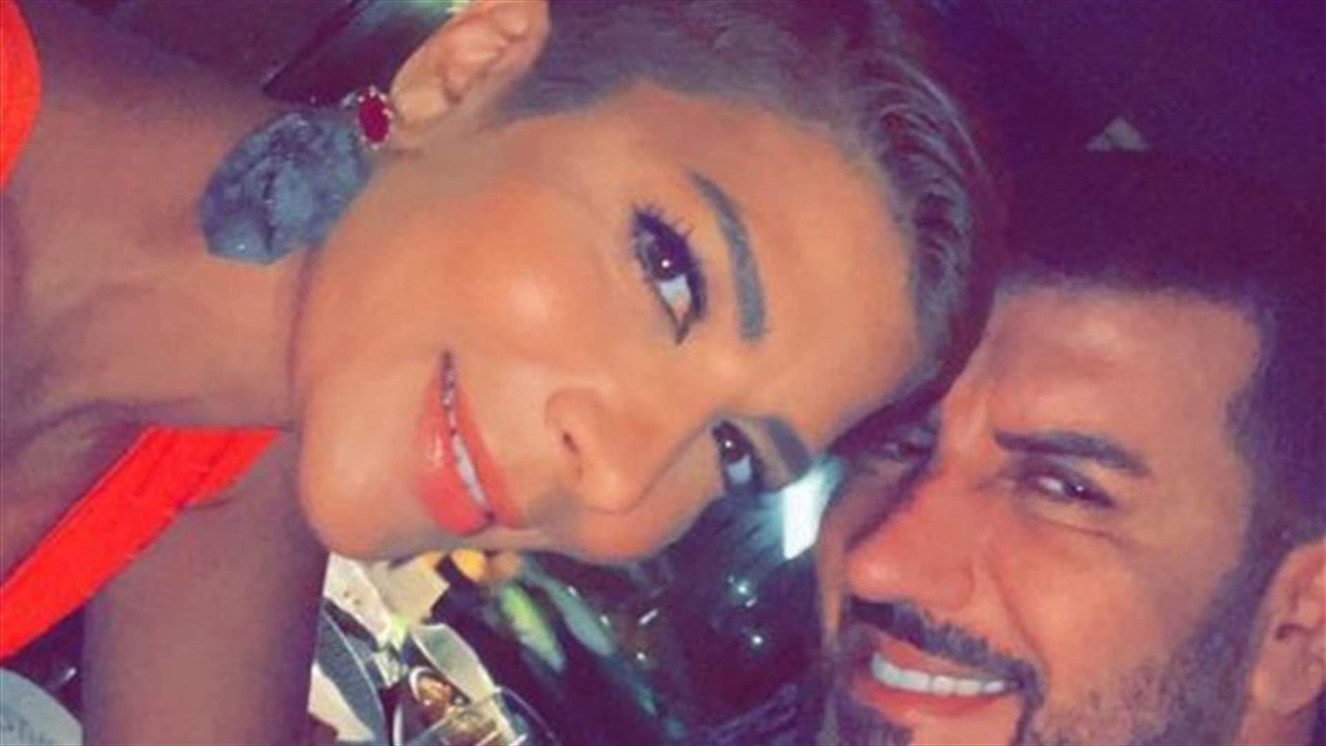 أصالة نصري تتلقّى رسالة حب من زوجها: &quot;يا معجم الأمنيات&quot;