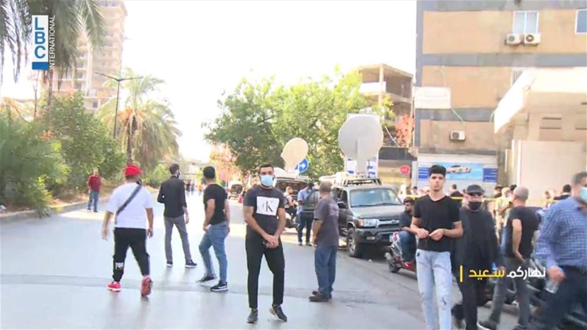 بدء تحرك مناصري حركة أمل وحزب الله في الشارع