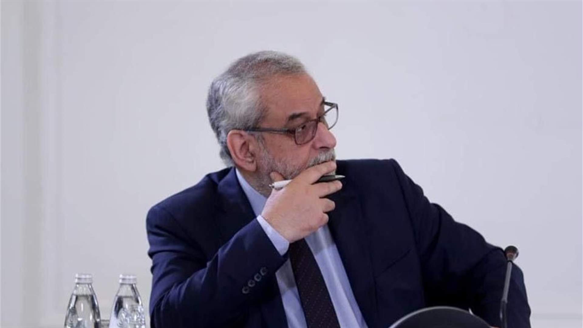 بقرادونيان: لا يجوز لأحد التلاعب بمصير اللبناني