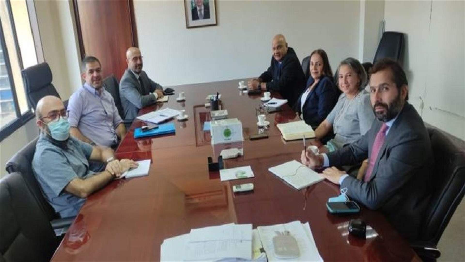 ياسين عرض مع وفد البنك الدولي تعزيز التعاون وإمكانية دعم برامج ادارة النفايات الصلبة