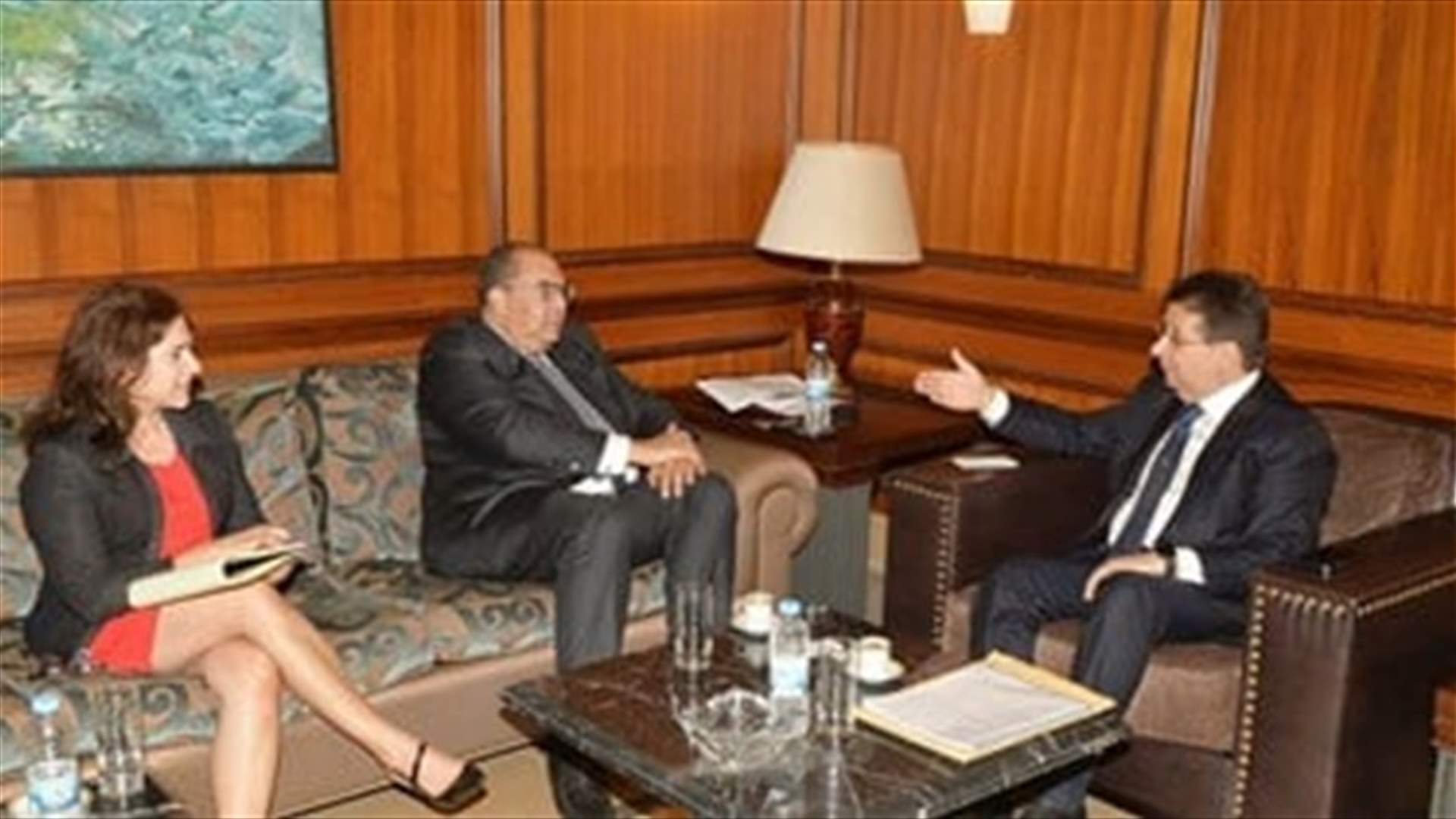 MP Kanaan discusses with IMF Executive Director ways of cooperation