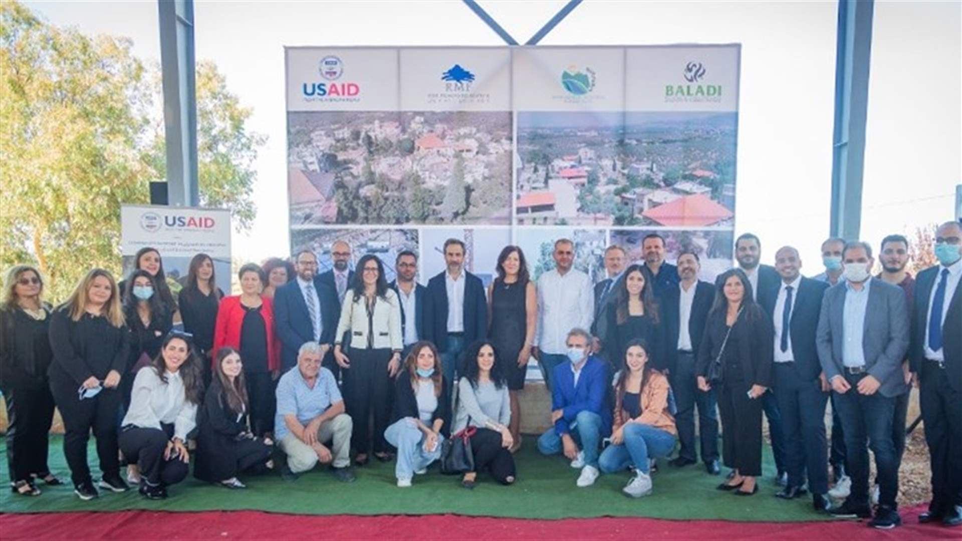 الوكالة الأميركية للتنمية الدولية افتتحت مشروع الطاقة المتجددة في كفرياشيت بحضور شيا... معوض: إنه مشروع نموذجي