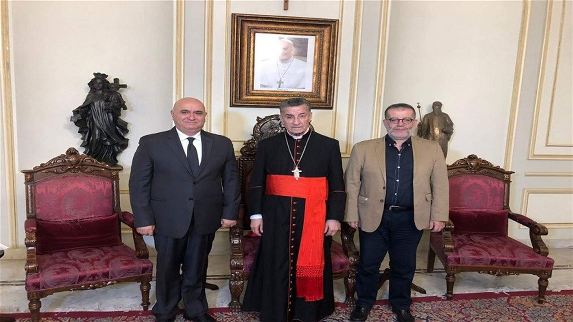وفد الجمهورية القوية زار بكركي... الدكاش: نتبنى تحذير البطريرك من محاولة المقايضة بين تفجير المرفأ وأحداث الطيونة