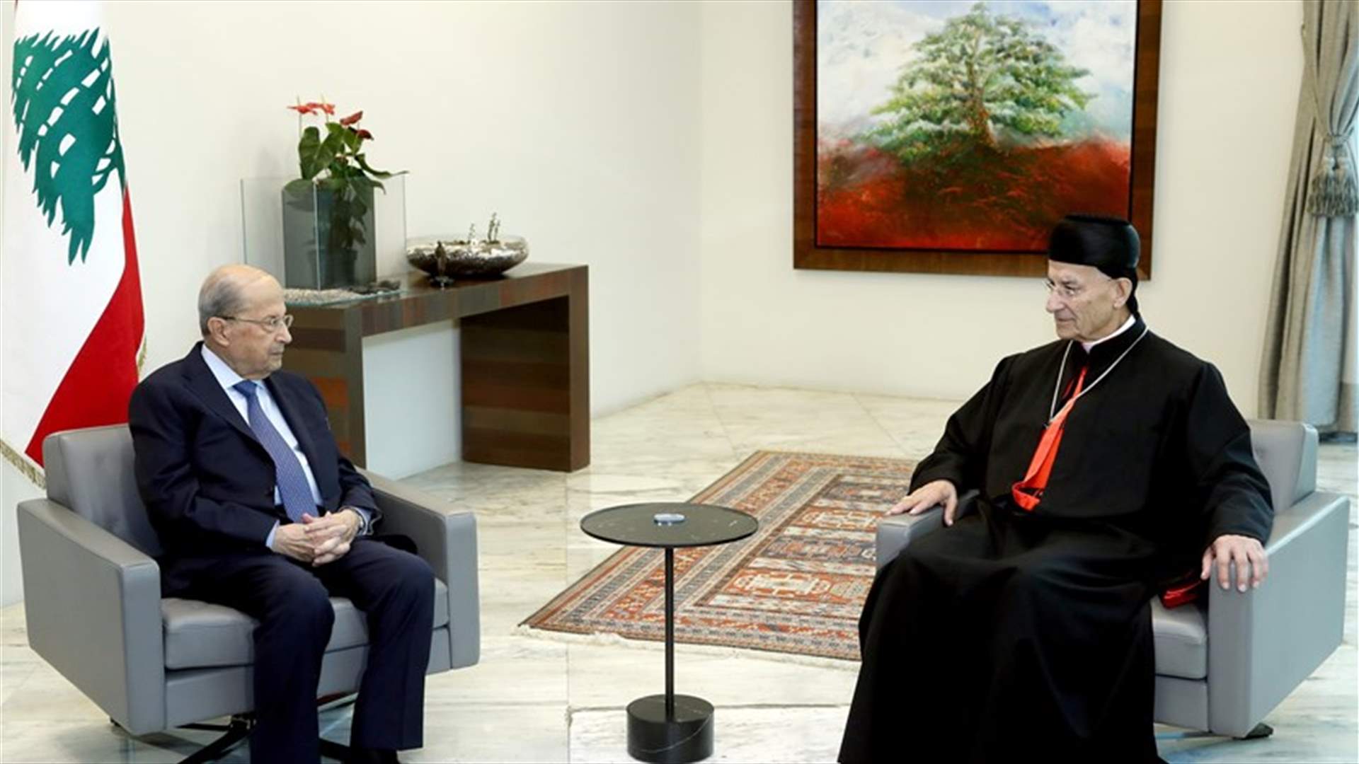 الراعي من بعبدا: الحل لا يكون بالشارع والسلاح والاستقواء وفرض الرأي بل بالسياسة والدستور