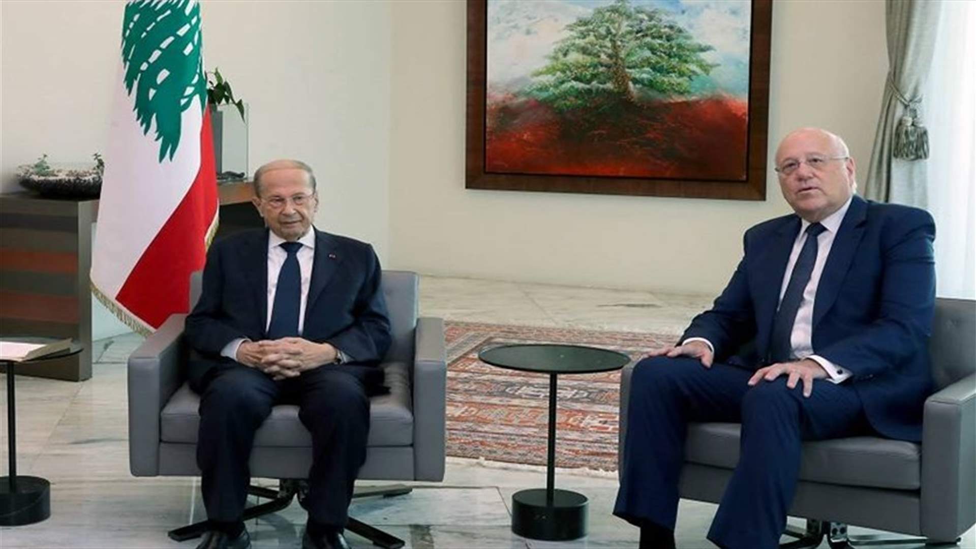 مصدر لـ"نداء الوطن": عون وميقاتي اتفقا على حتمية استقالة قرداحي