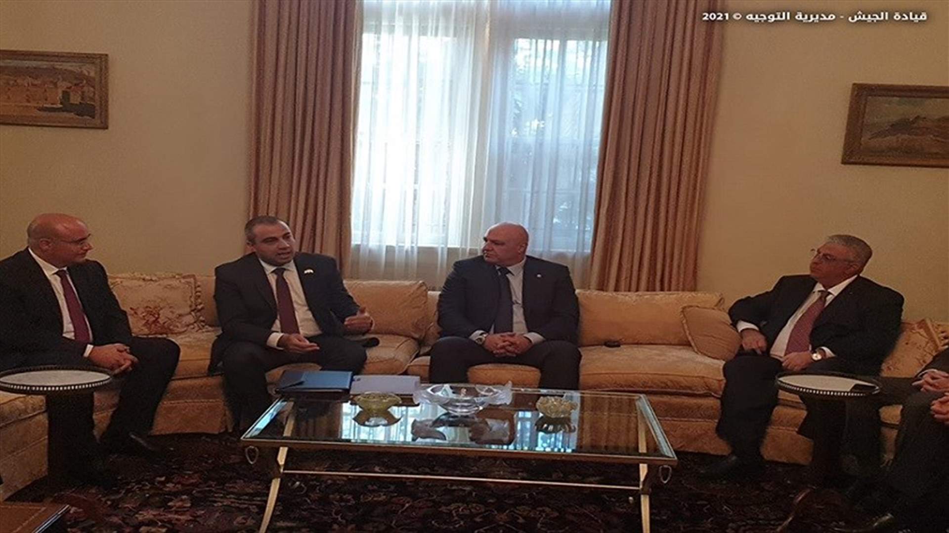 قائد الجيش التقى مجموعة من الباحثين الأميركيين من أصل لبناني في واشنطن