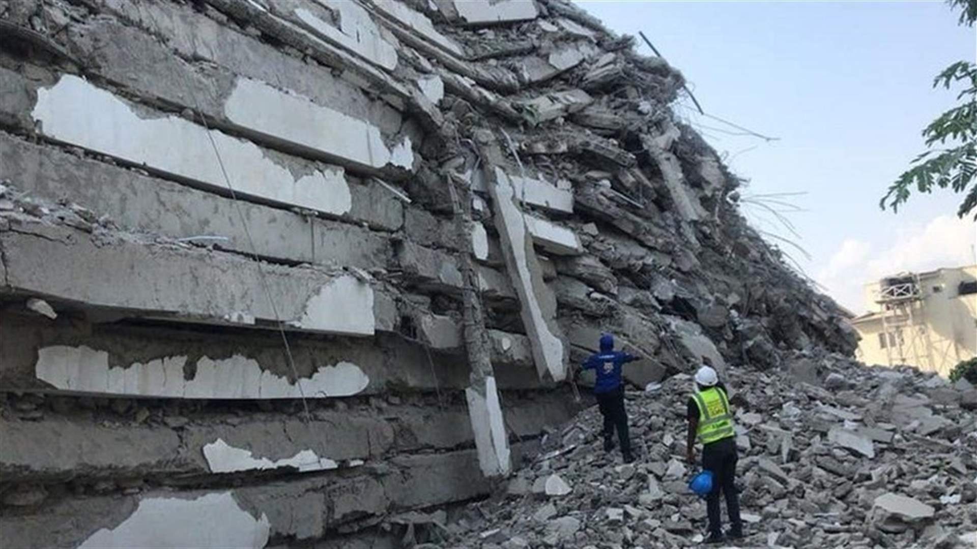 Six die, scores feared missing in Nigeria after collapse of high-rise