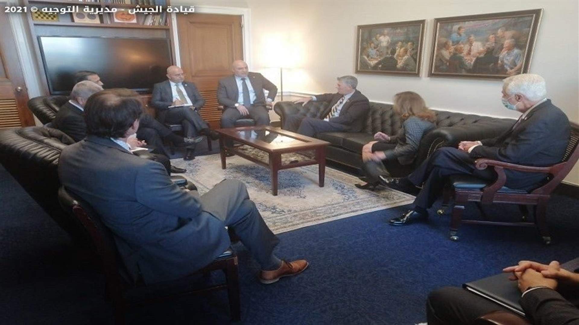 LAF chief holds a series of meetings in the US-[PHOTOS]