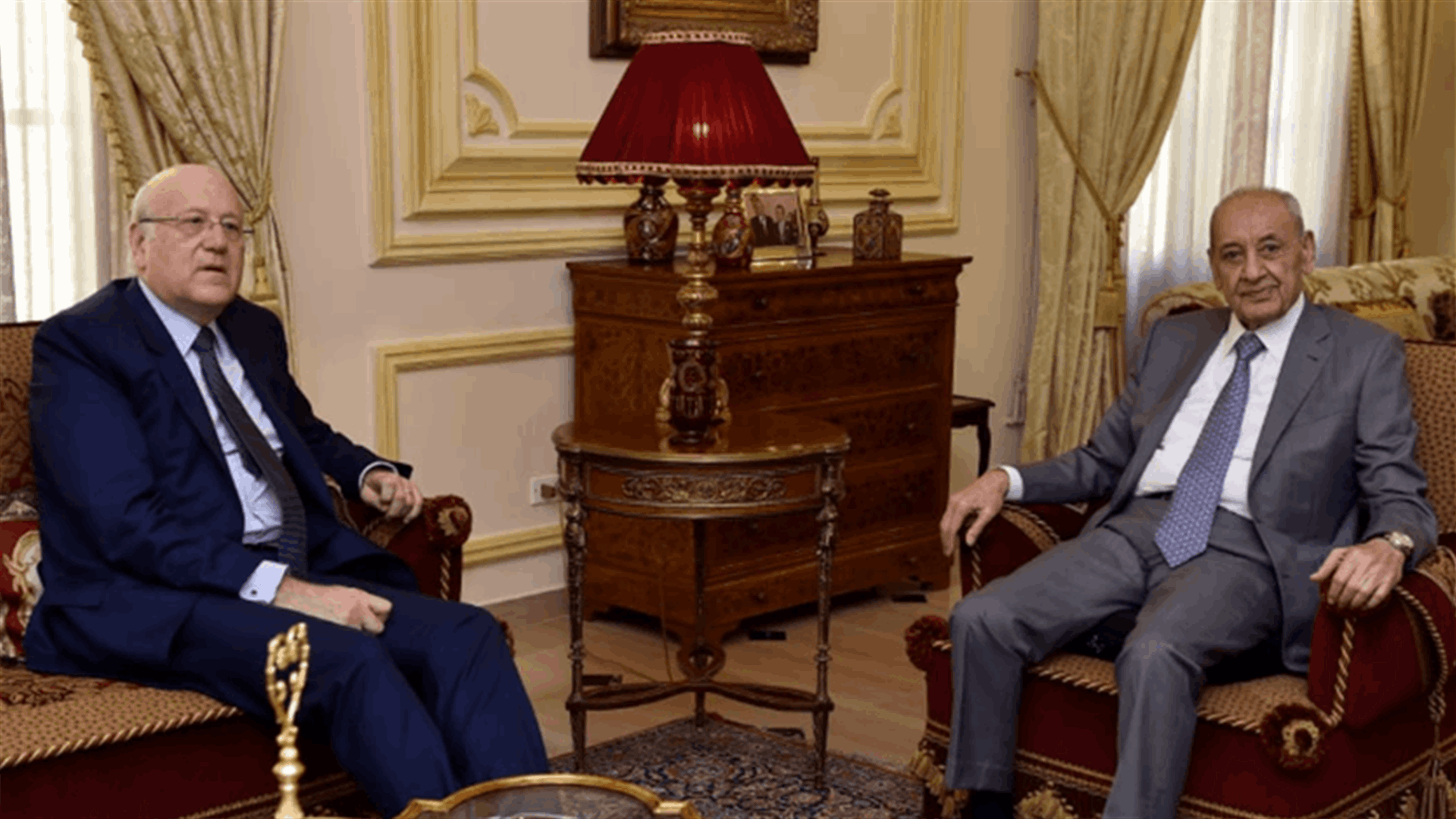 بري عرض التطورات مع ميقاتي والتقى بو حبيب وبحث مع أكرمان في العلاقات مع ألمانيا الإتحادية