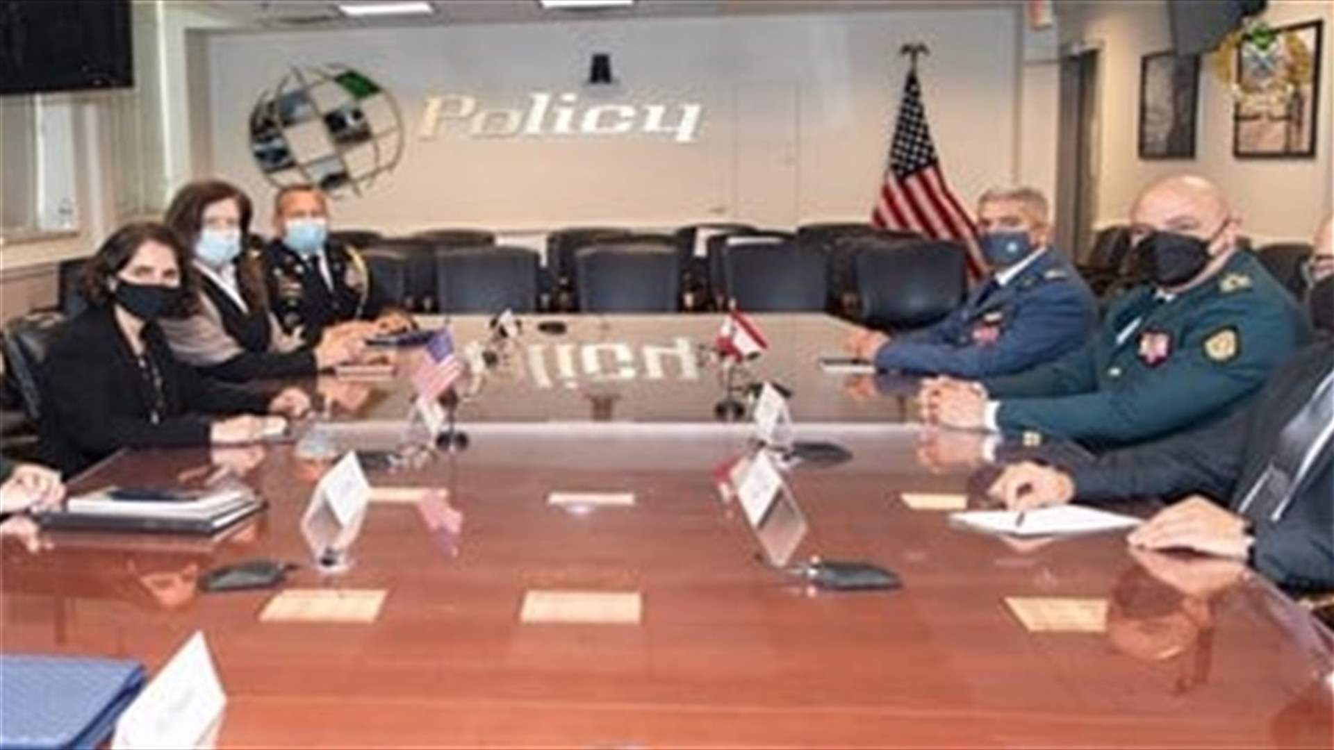 Army Commander tours American officials-[PHOTOS]