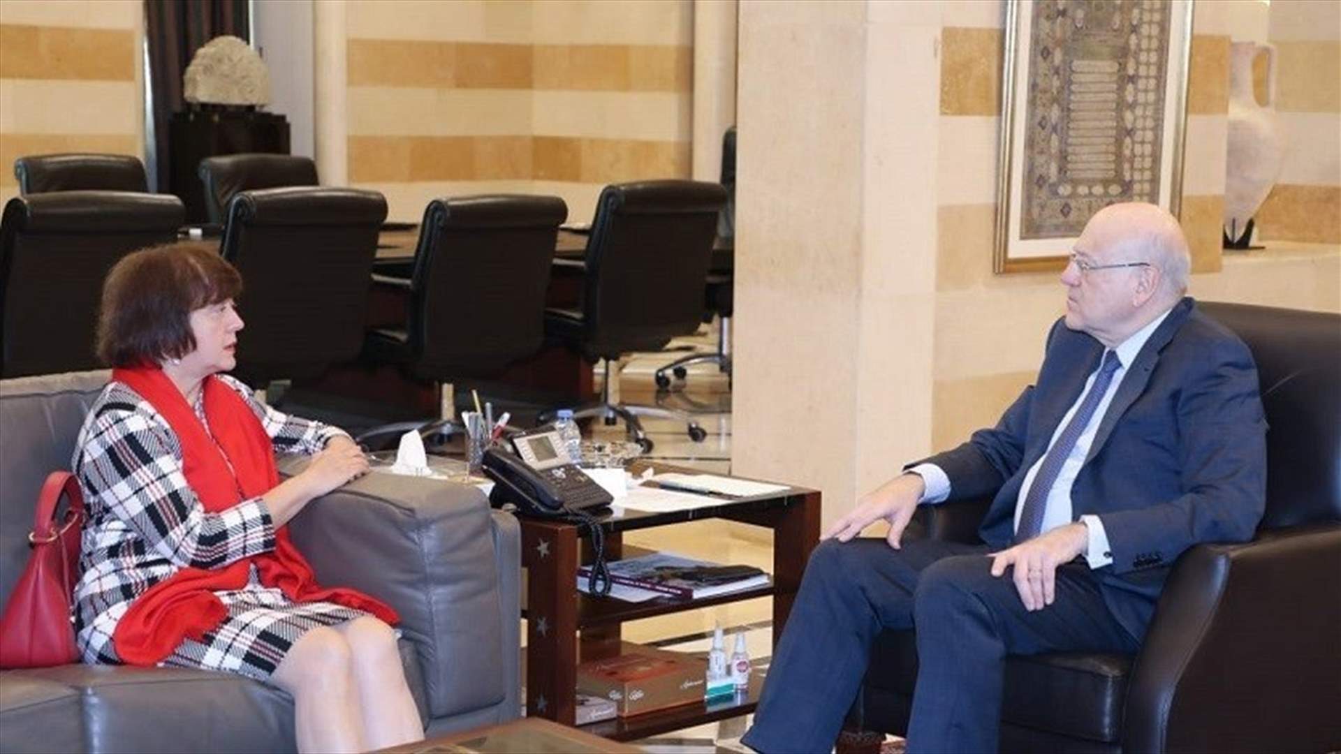 UN Special Coordinator after meeting Mikati: All the support for the government