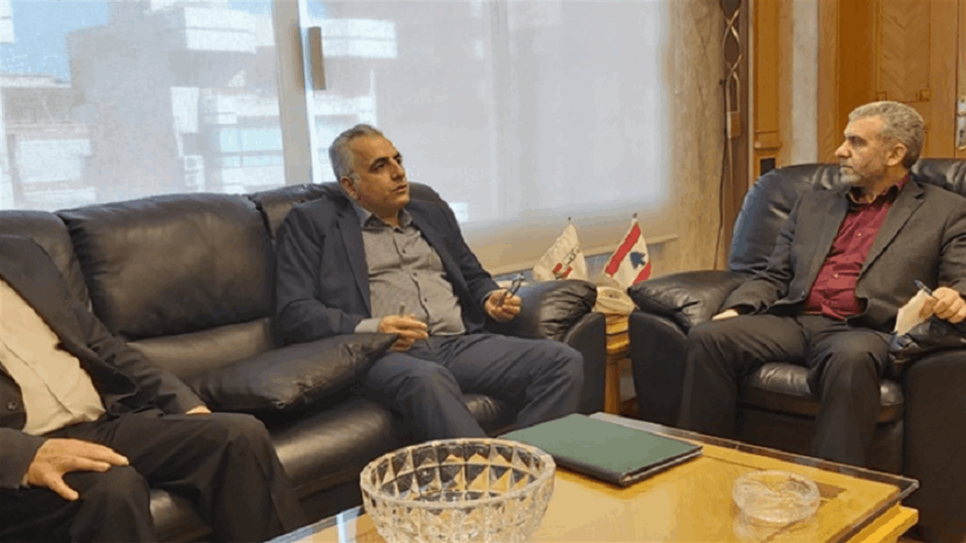 بيرم بحث مع الأسمر وكركي في وضع الضمان وتمنى على موظفي الادارة العامة تعليق الاضراب