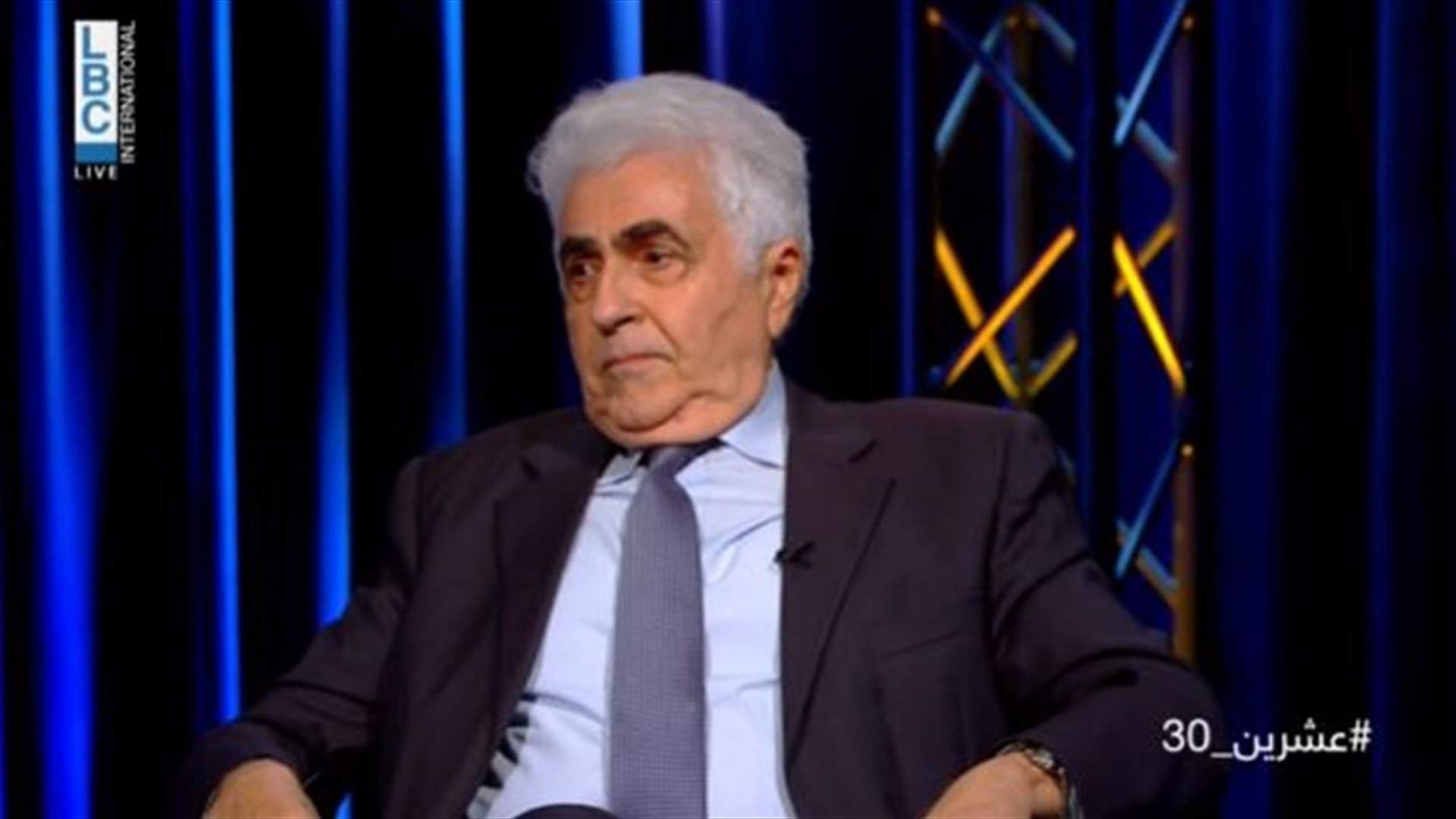 حتّي لـ&quot;عشرين 30&quot;: لا يمكننا التعاطي مع الخارج كحزب أو كثورة بل كدولة واحدة
