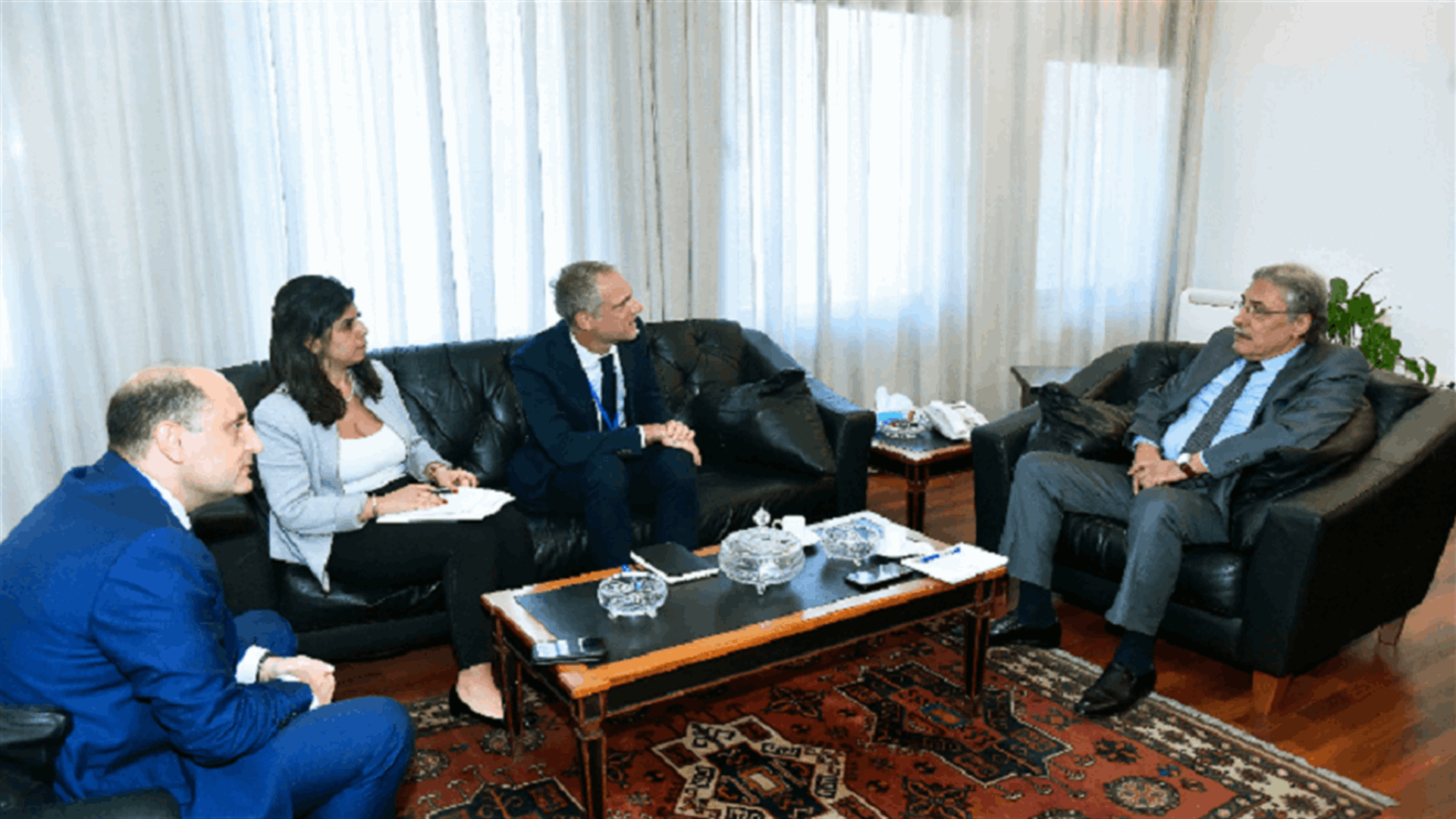 الخوري بحث مع المدير العام للمنظمة الدولية للهجرة في ملف الإتجار بالأشخاص
